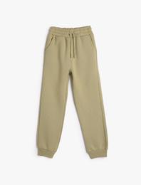 Basic Jogger Eşofman Altı Beli Bağlamalı Cepli