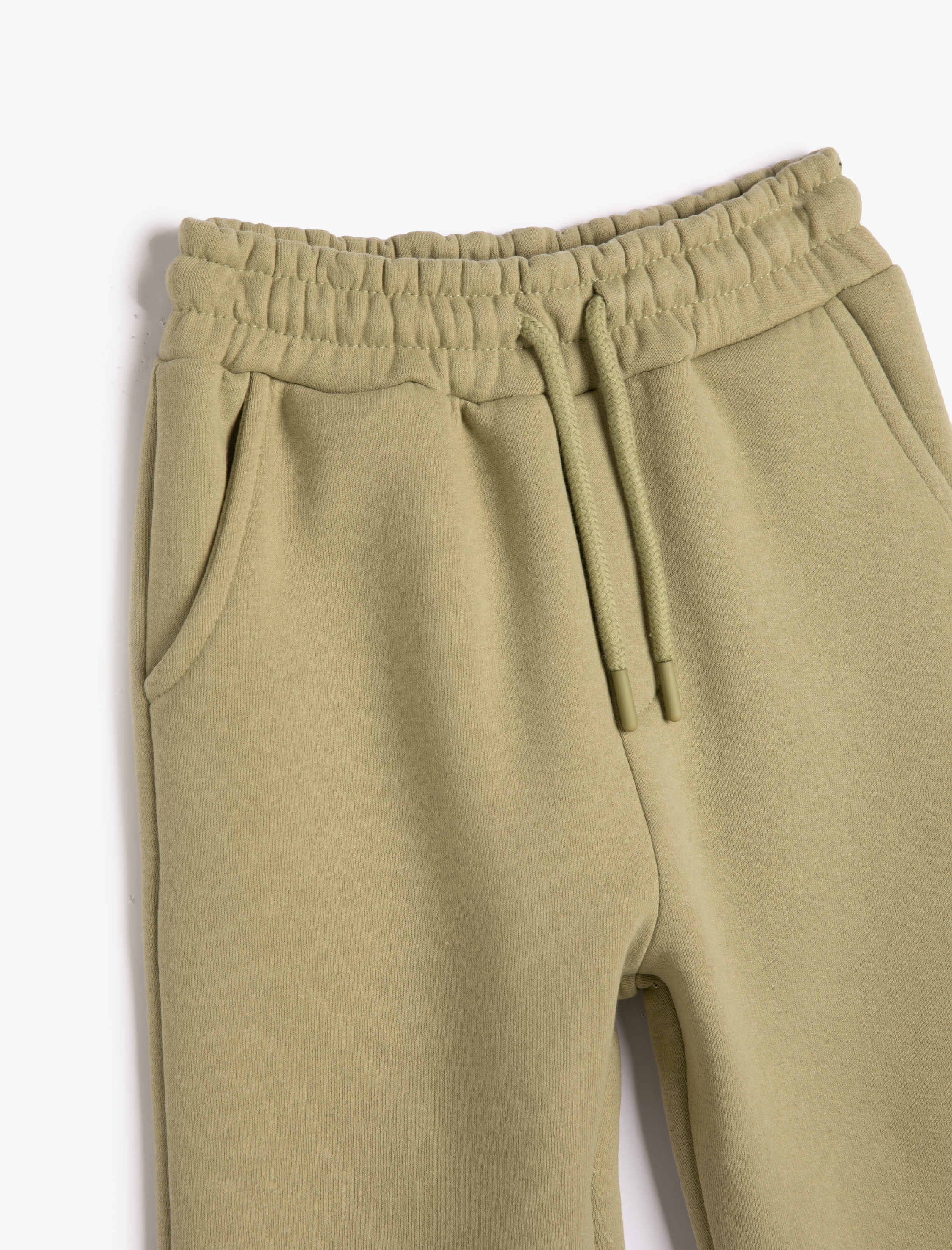  Erkek Çocuk Basic Jogger Eşofman Altı Beli Bağlamalı Cepli