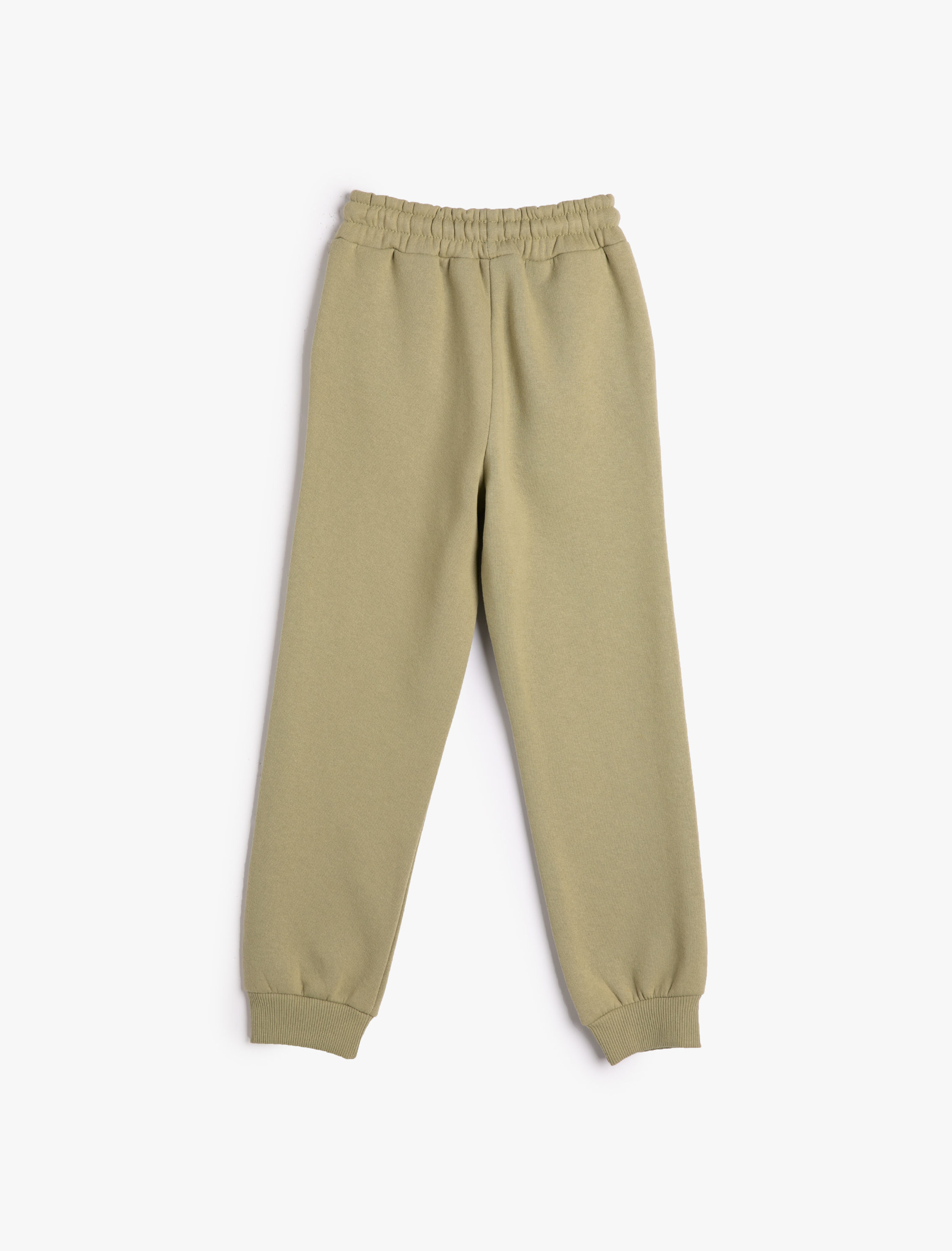  Erkek Çocuk Basic Jogger Eşofman Altı Beli Bağlamalı Cepli
