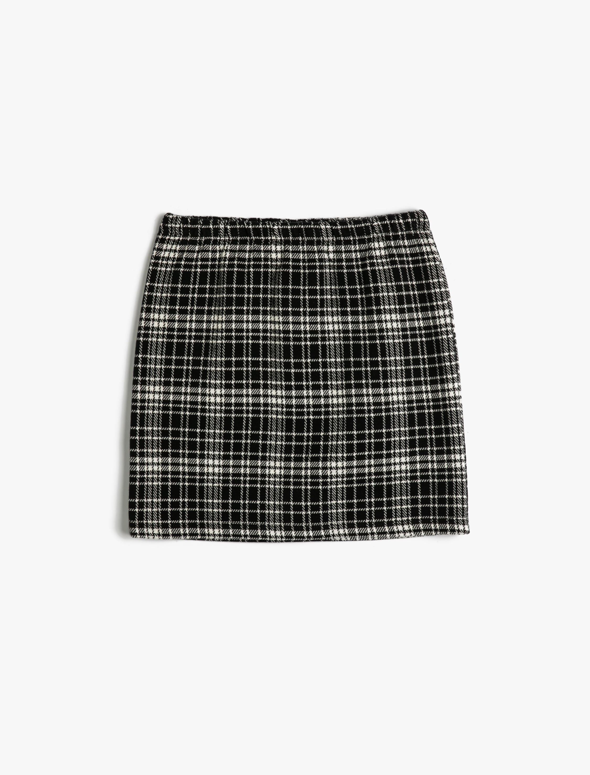  Kız Çocuk Mini Etek Beli Lastikli