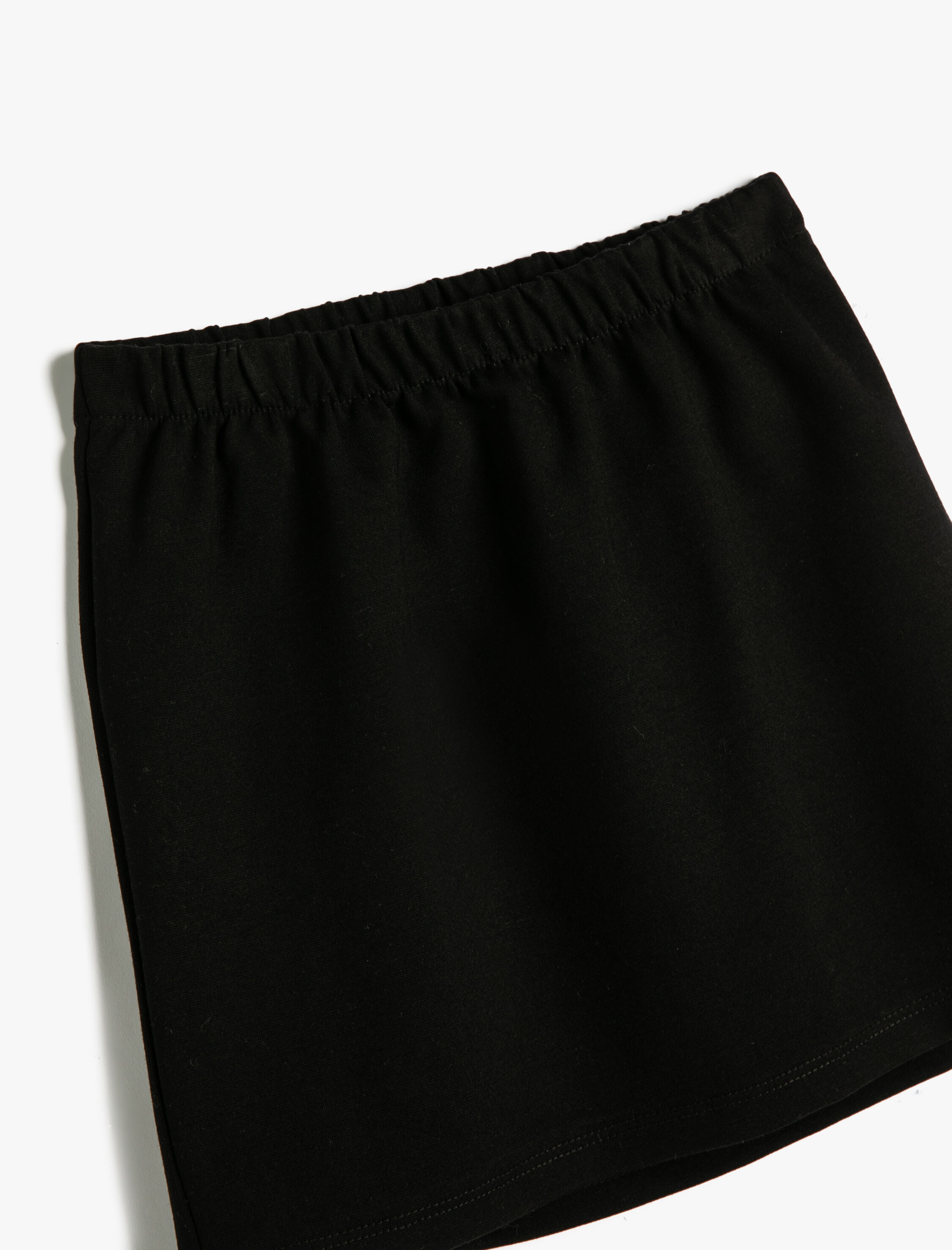  Kız Çocuk Mini Basic Etek Beli Lastikli