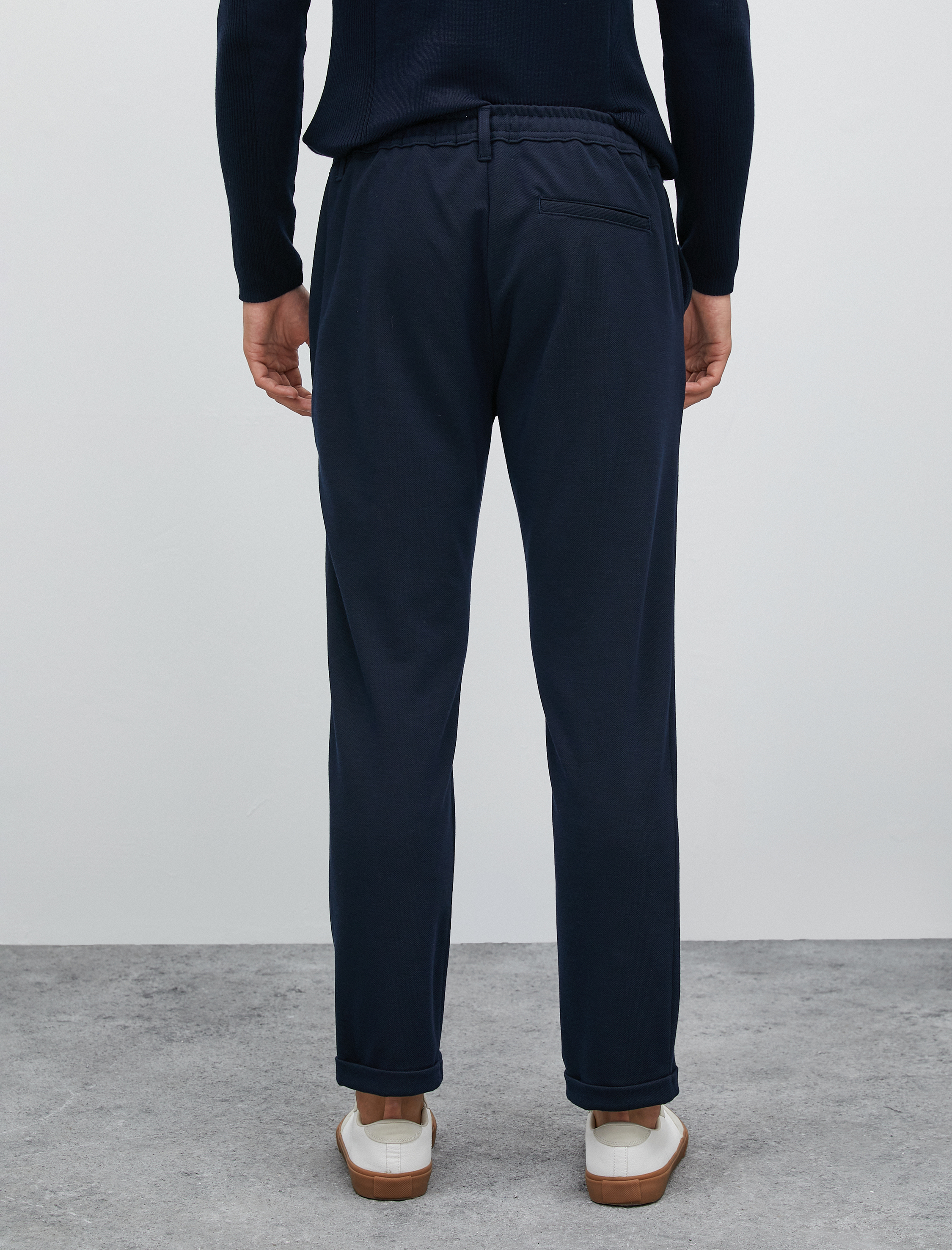   Beli Bağcıklı Pantolon Cep Detaylı