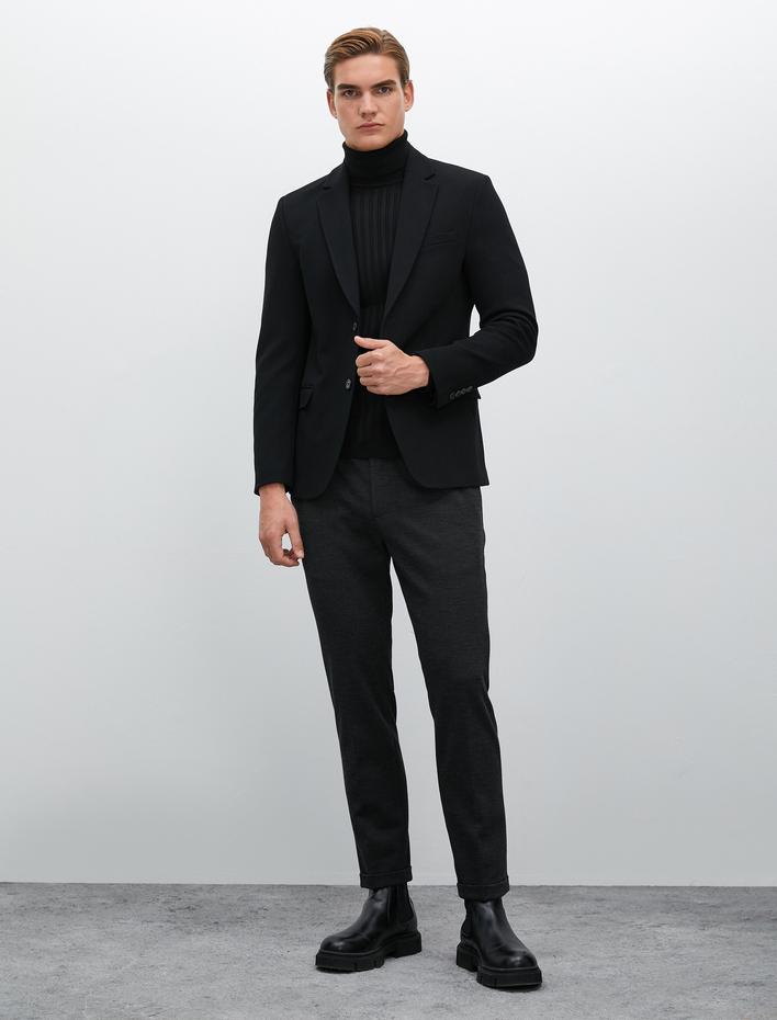  Beli Bağcıklı Pantolon Cep Detaylı