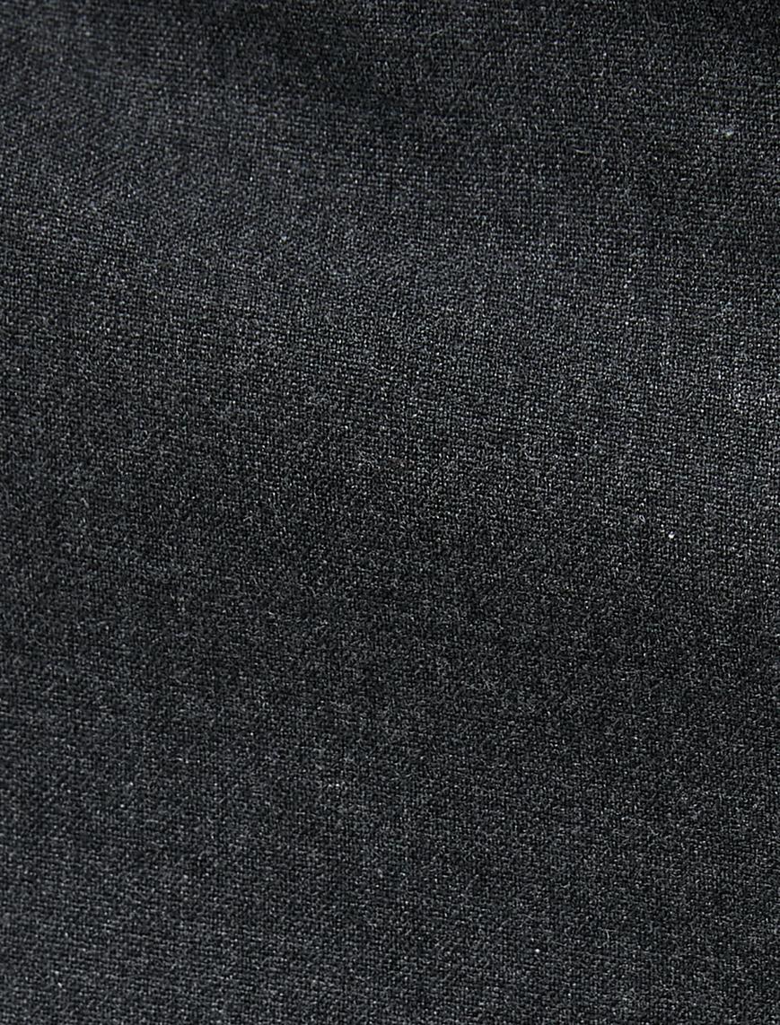   Klasik Pantolon Slim Fit Cep Detaylı Düğmeli