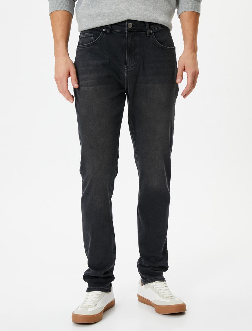   Slim Fit Kot Pantolon - Brad Jean
