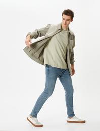 Slim Fit Kot Pantolon - Brad Jean