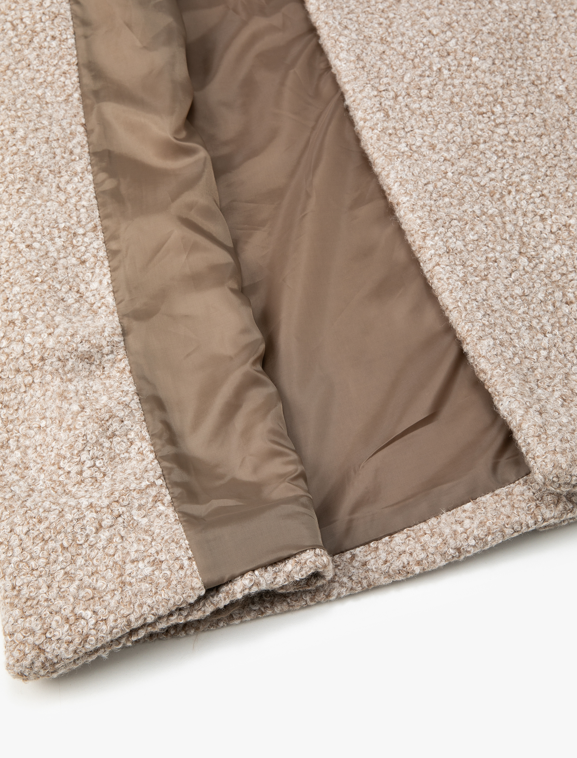   Oversize Buklet Kaban Düğmeli Cep Detaylı