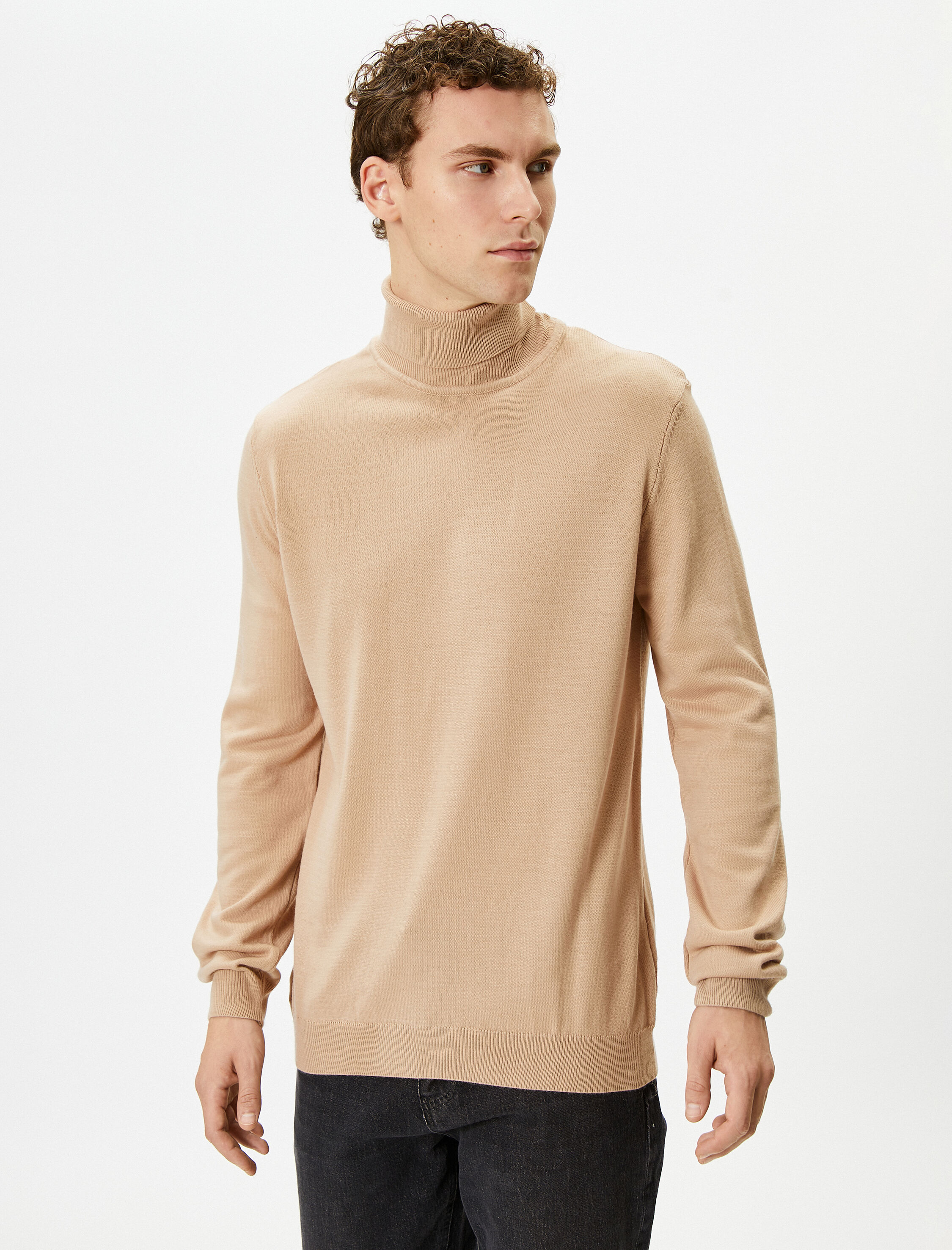   Akrilik Triko Kazak Balıkçı Yaka