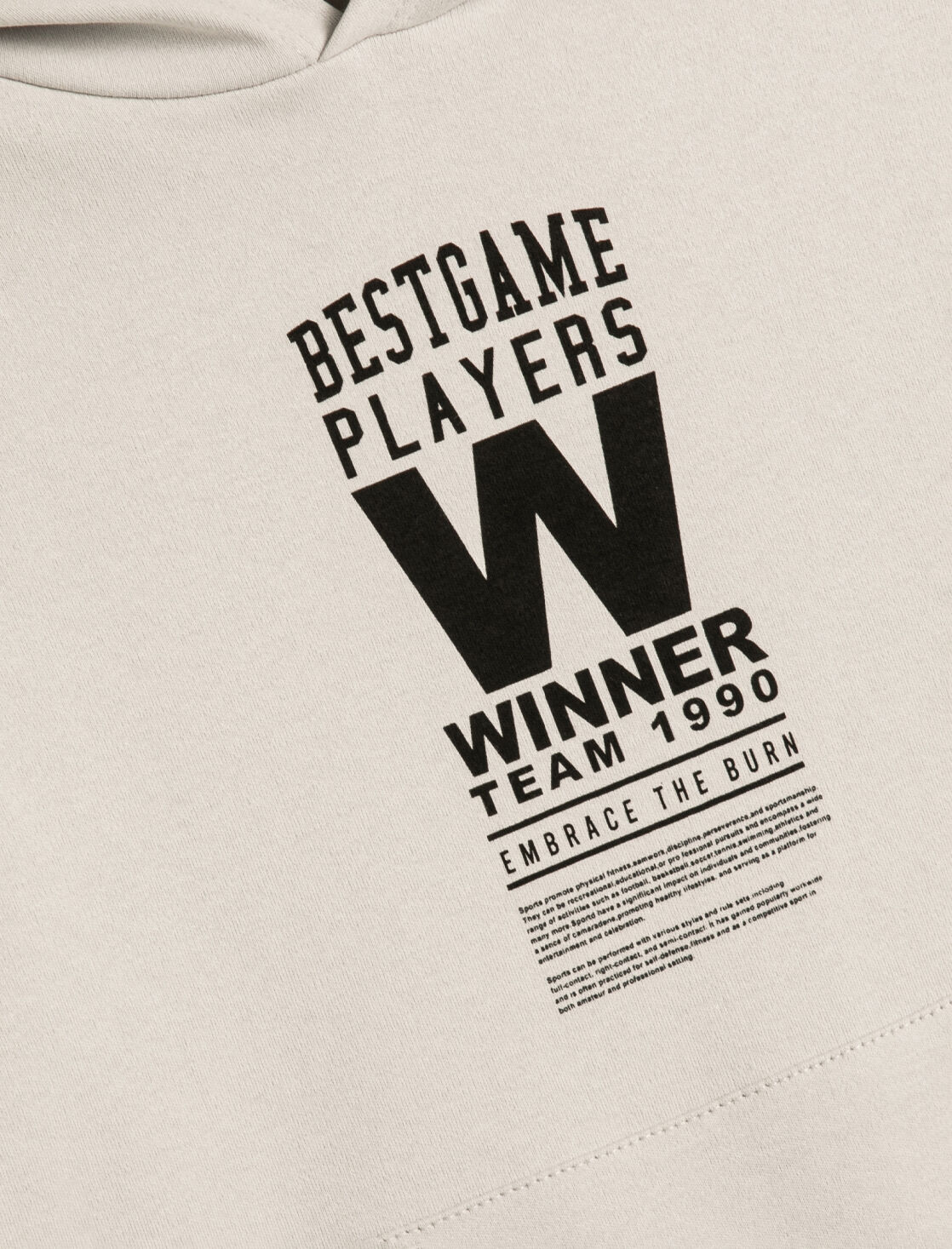  Erkek Çocuk Kapşonlu Sweatshirt Kanguru Cepli Spor Temalı Baskı Detaylı Pamuklu