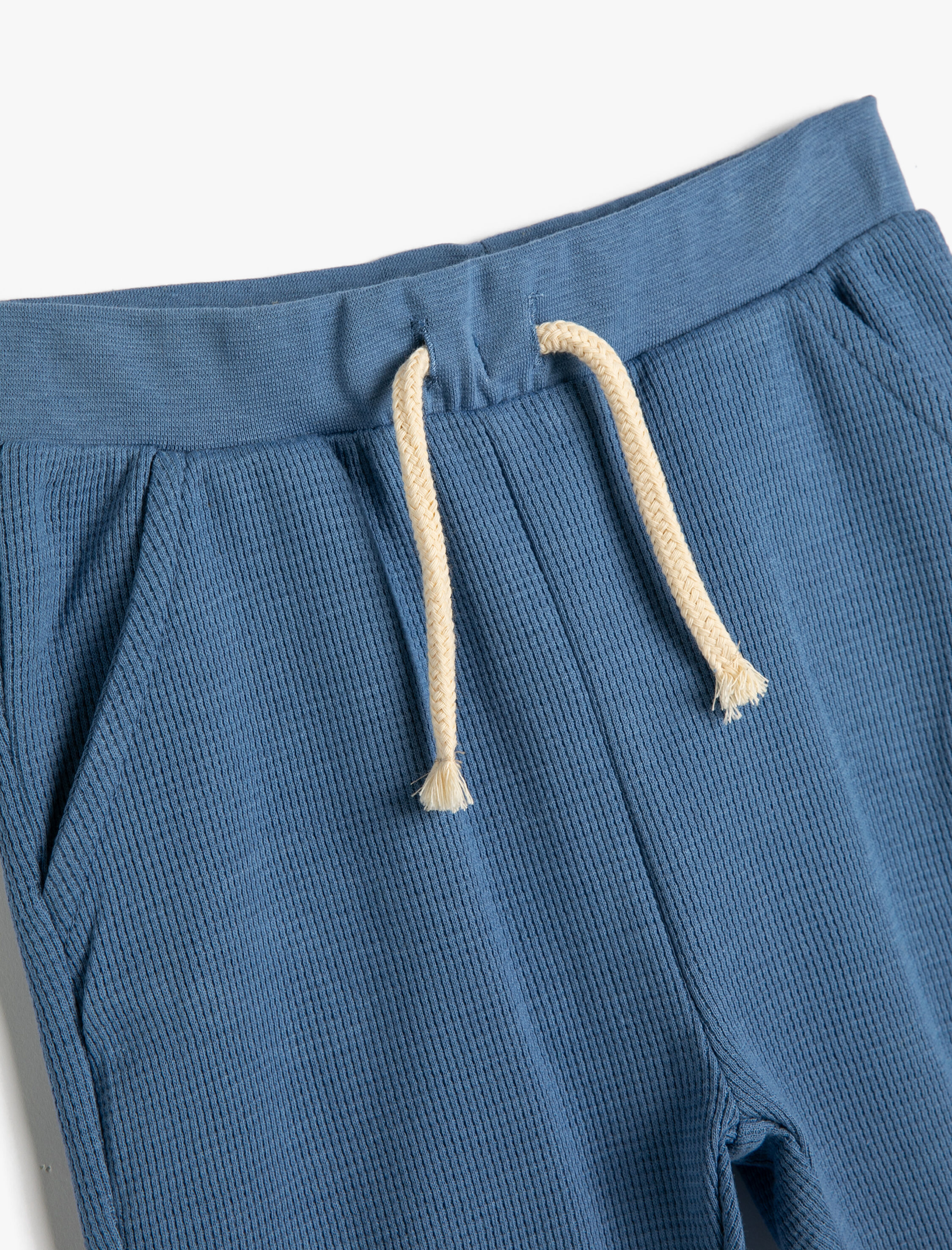 Erkek Bebek Jogger Eşofman Altı Beli Bağlamalı Cep Detaylı Pamuklu