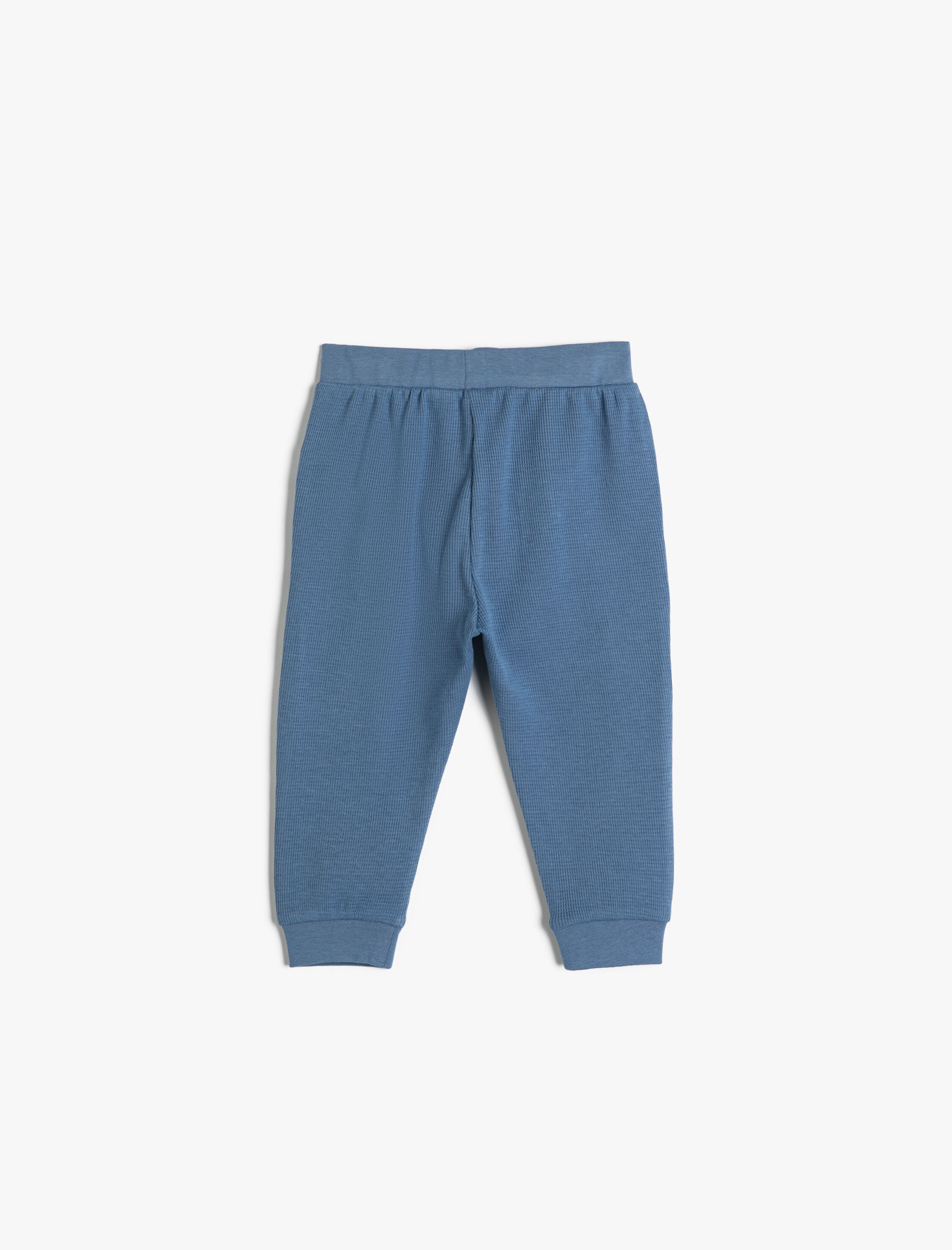 Erkek Bebek Jogger Eşofman Altı Beli Bağlamalı Cep Detaylı Pamuklu