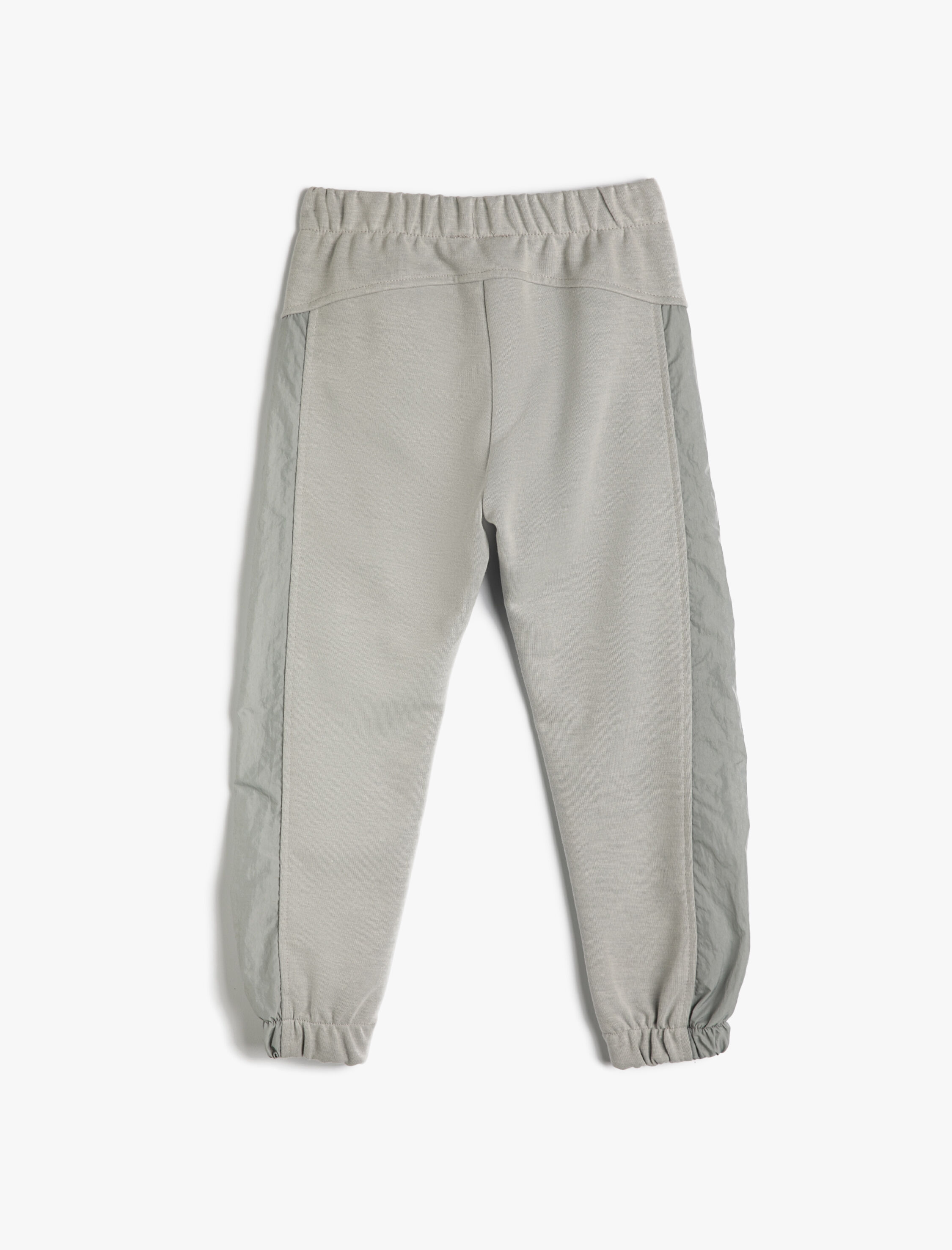  Kız Çocuk Basic Jogger Eşofman Altı Beli Bağlamalı Paraşüt Kumaş Detaylı