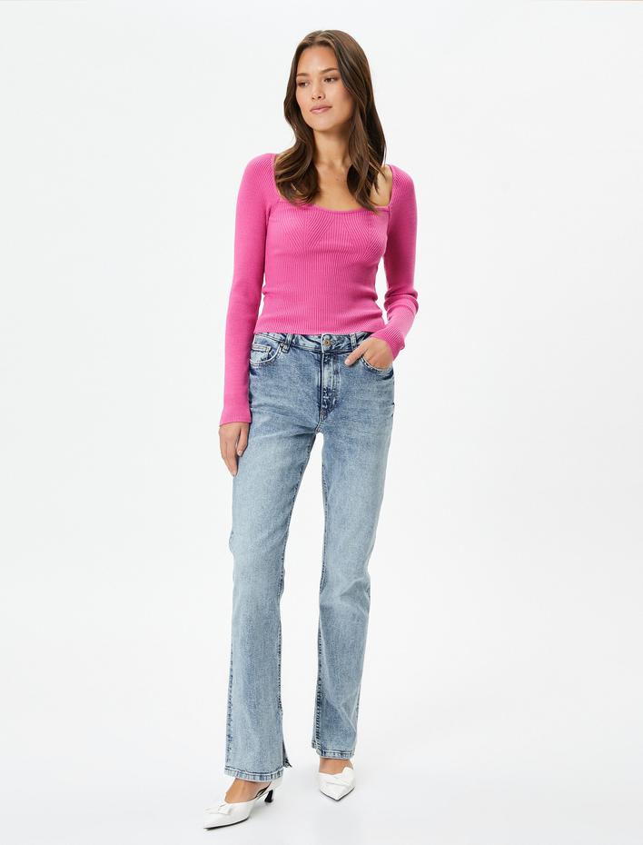  Triko Kazak Kalp Yaka Fitilli