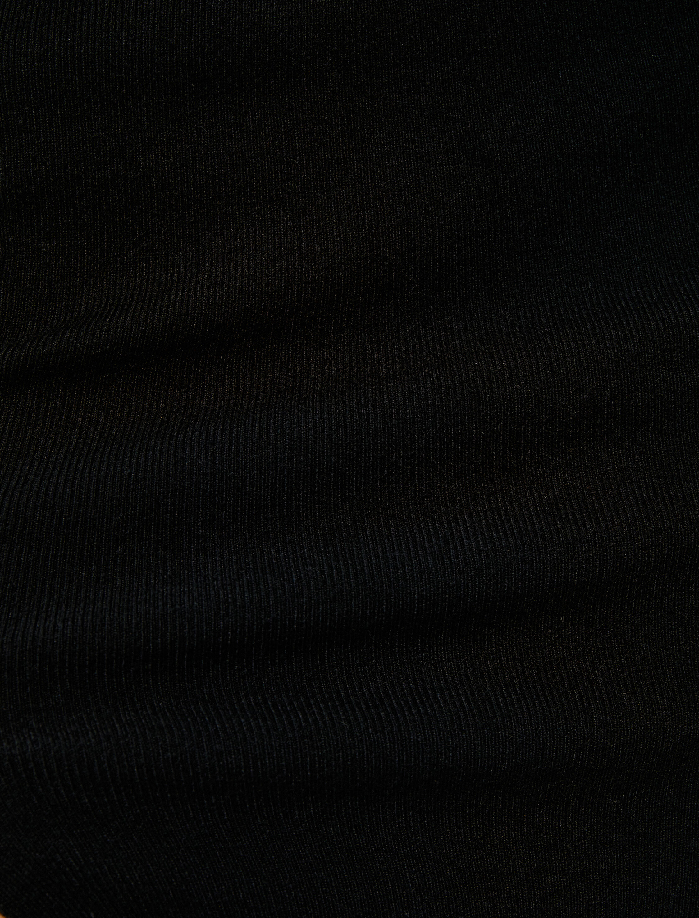   Triko Etek Midi Yırtmaç Detaylı