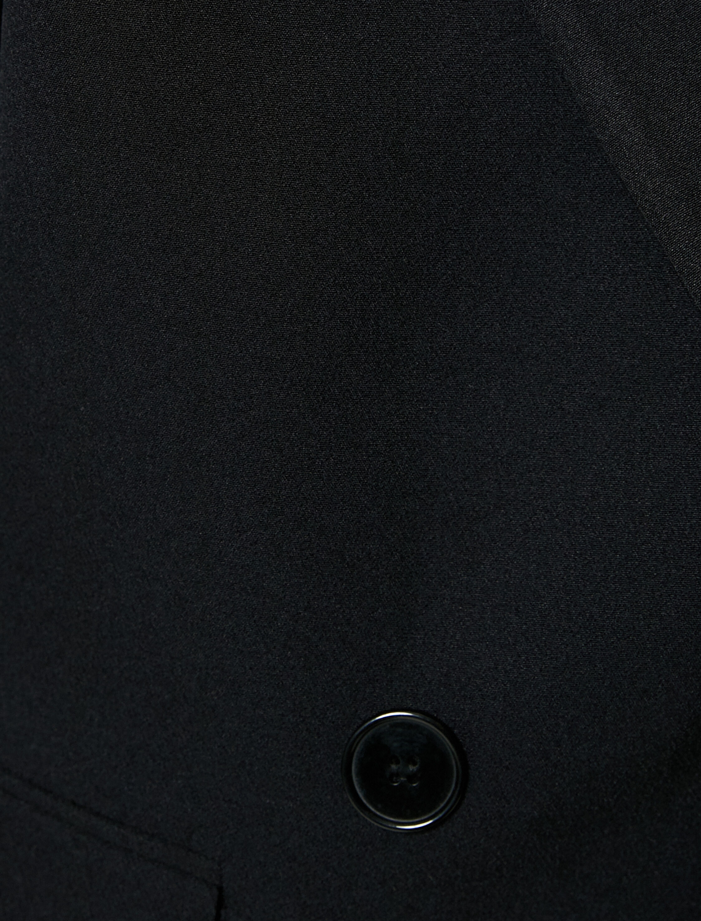   Oversize Blazer Ceket Kapaklı Cepli Kruvaze