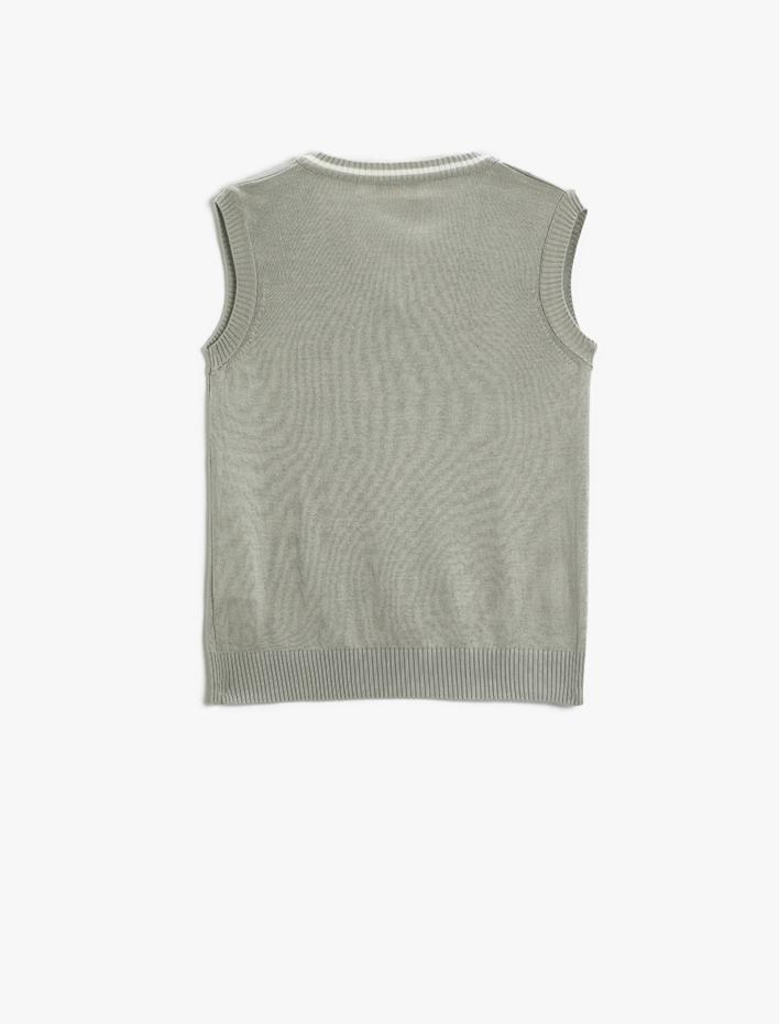 Erkek Çocuk Basic Süveter V Yaka