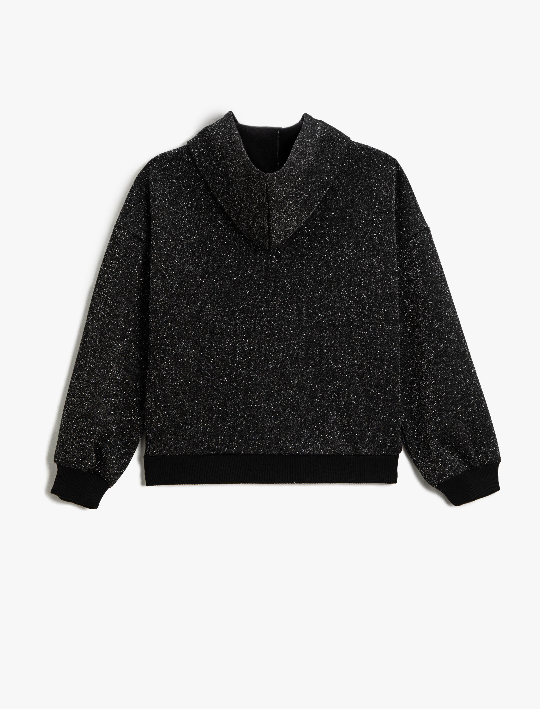  Kız Çocuk Kapüşonlu Sweatshirt İşlemeli