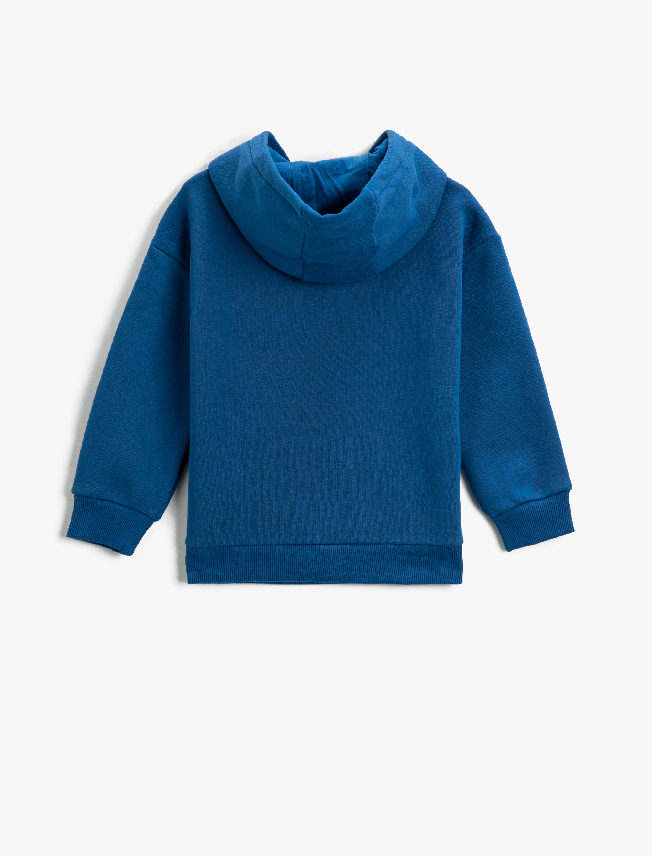  Erkek Çocuk Basic Kapüşonlu Sweat Kanguru Cepli Şardonlu