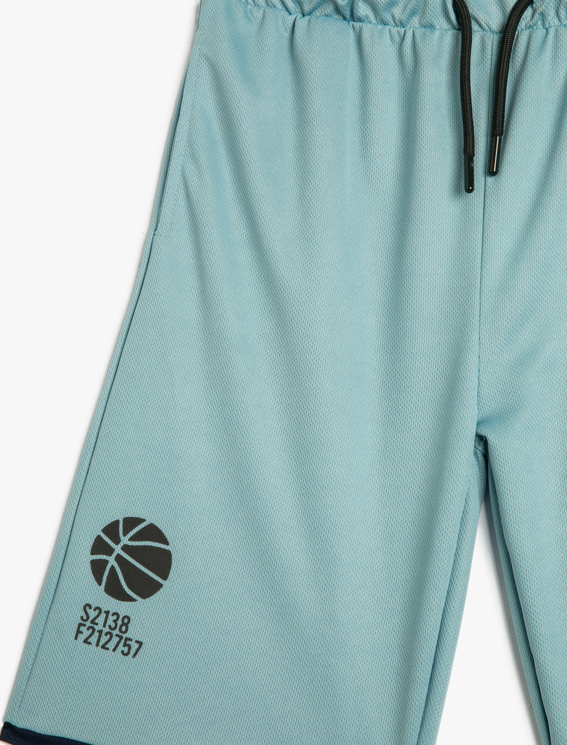  Erkek Çocuk Basketbol Şort Beli Bağlamalı Cepli