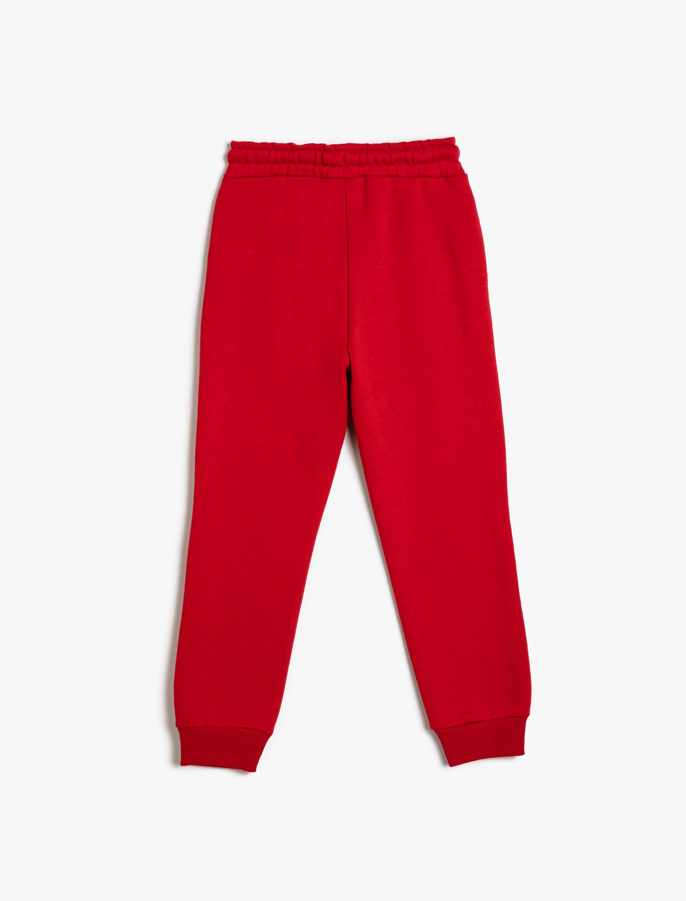  Erkek Çocuk Jogger Eşofman Altı Beli Bağlamalı Baskı Detaylı Cepli