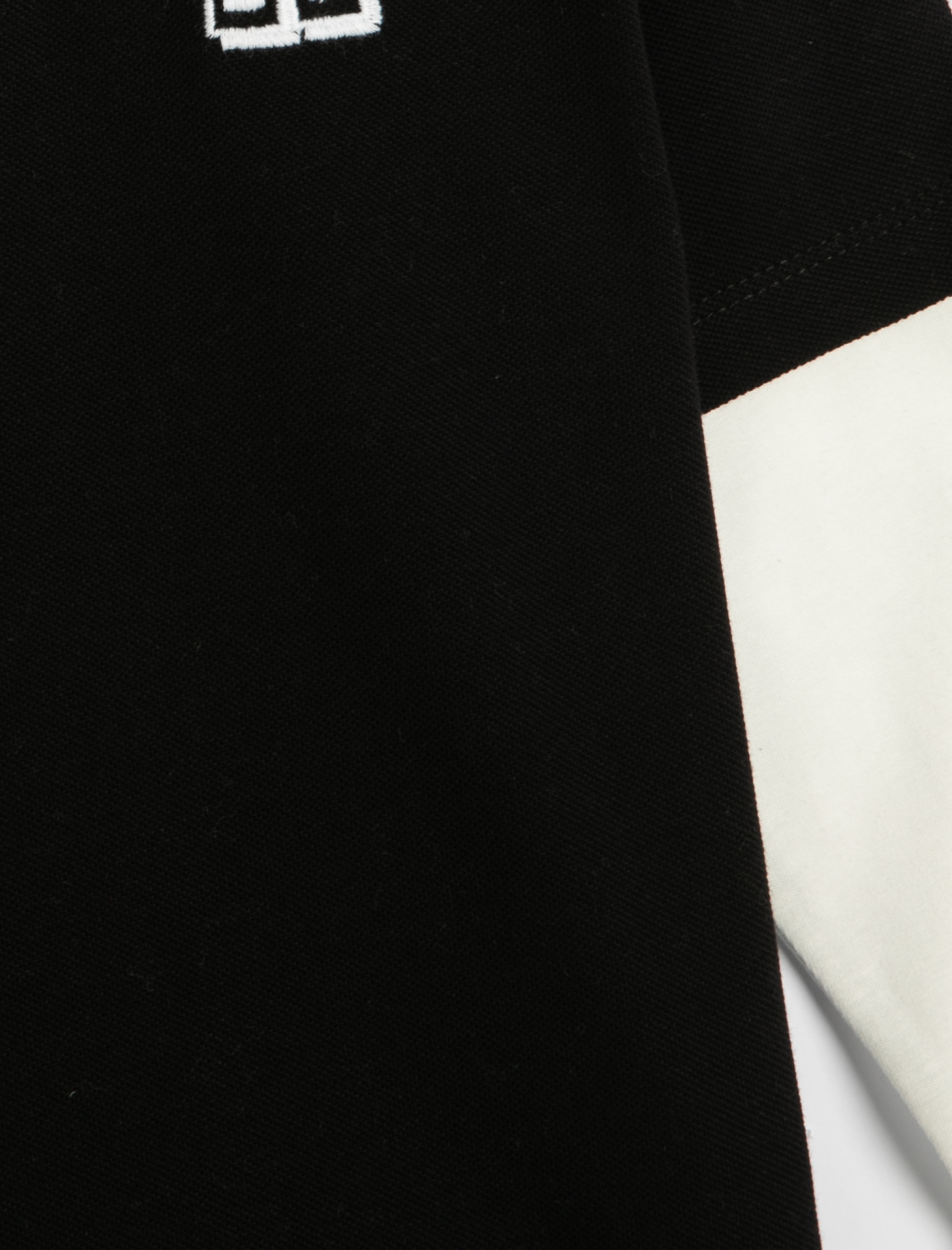  Erkek Çocuk Tişört Uzun Kollu Polo Yaka Kolej Baskılı Renk Bloklu Pamuklu