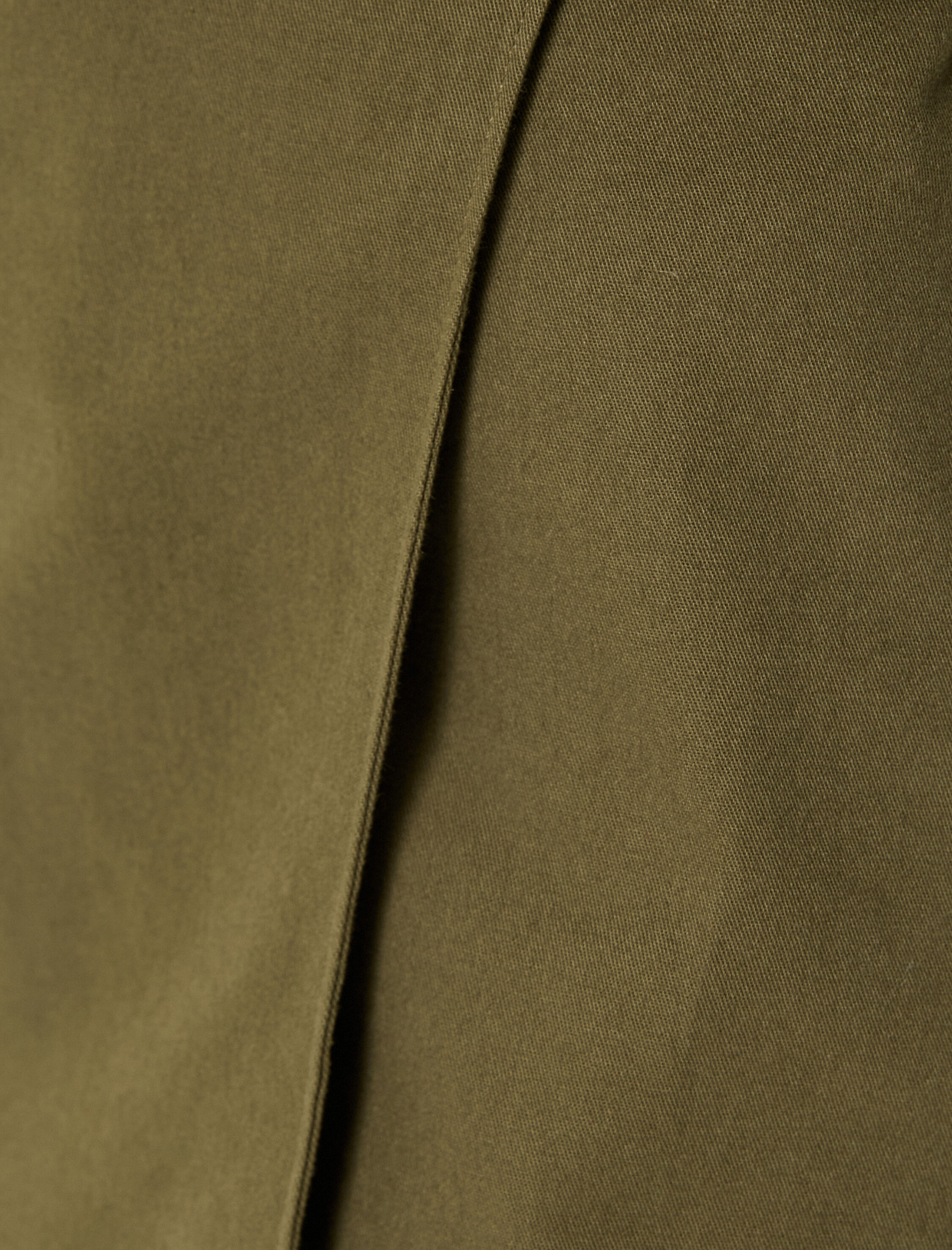   Kruvaze Kargo Mini Etek Pamuklu Cep Detaylı