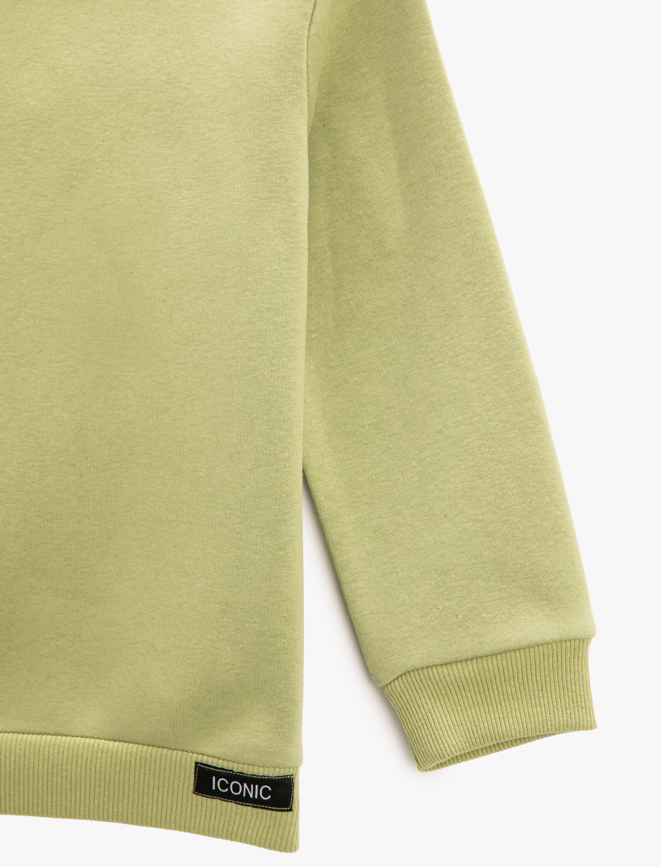  Erkek Çocuk Basic Sweatshirt Bisiklet Yaka