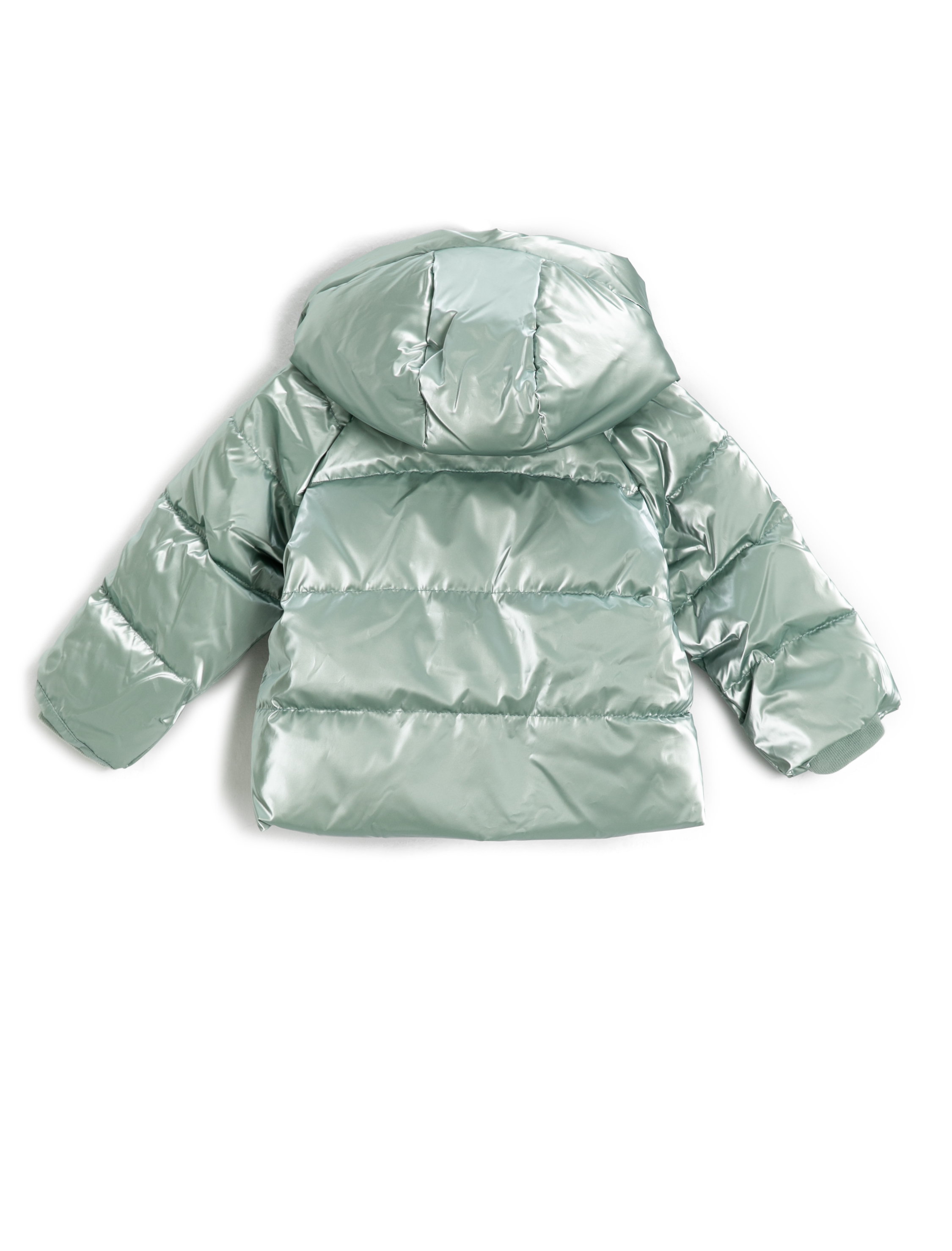  Kız Bebek Şişme Mont Çıtçıt Düğmeli