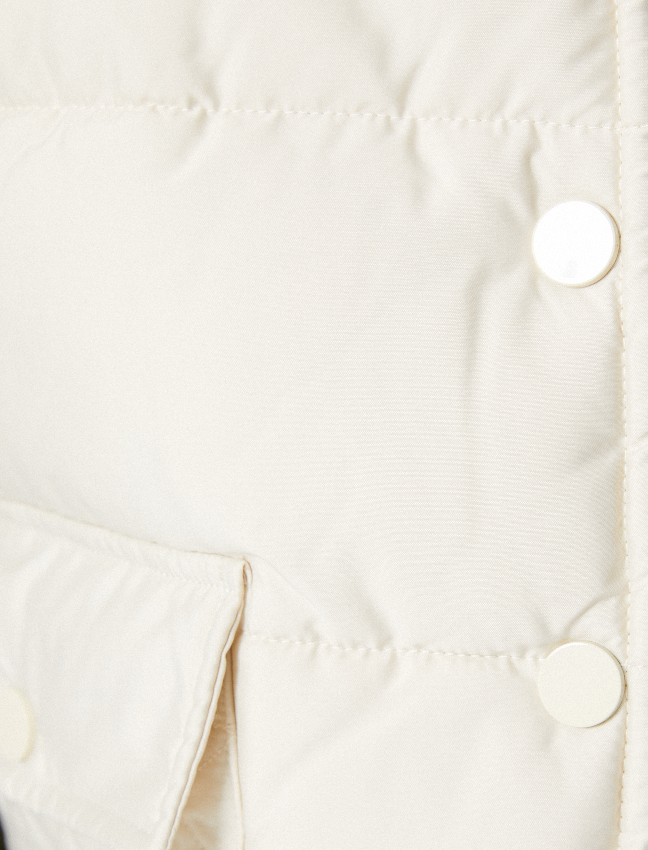   Şişme Yelek Çıtçıtlı Dik Yaka Cepli