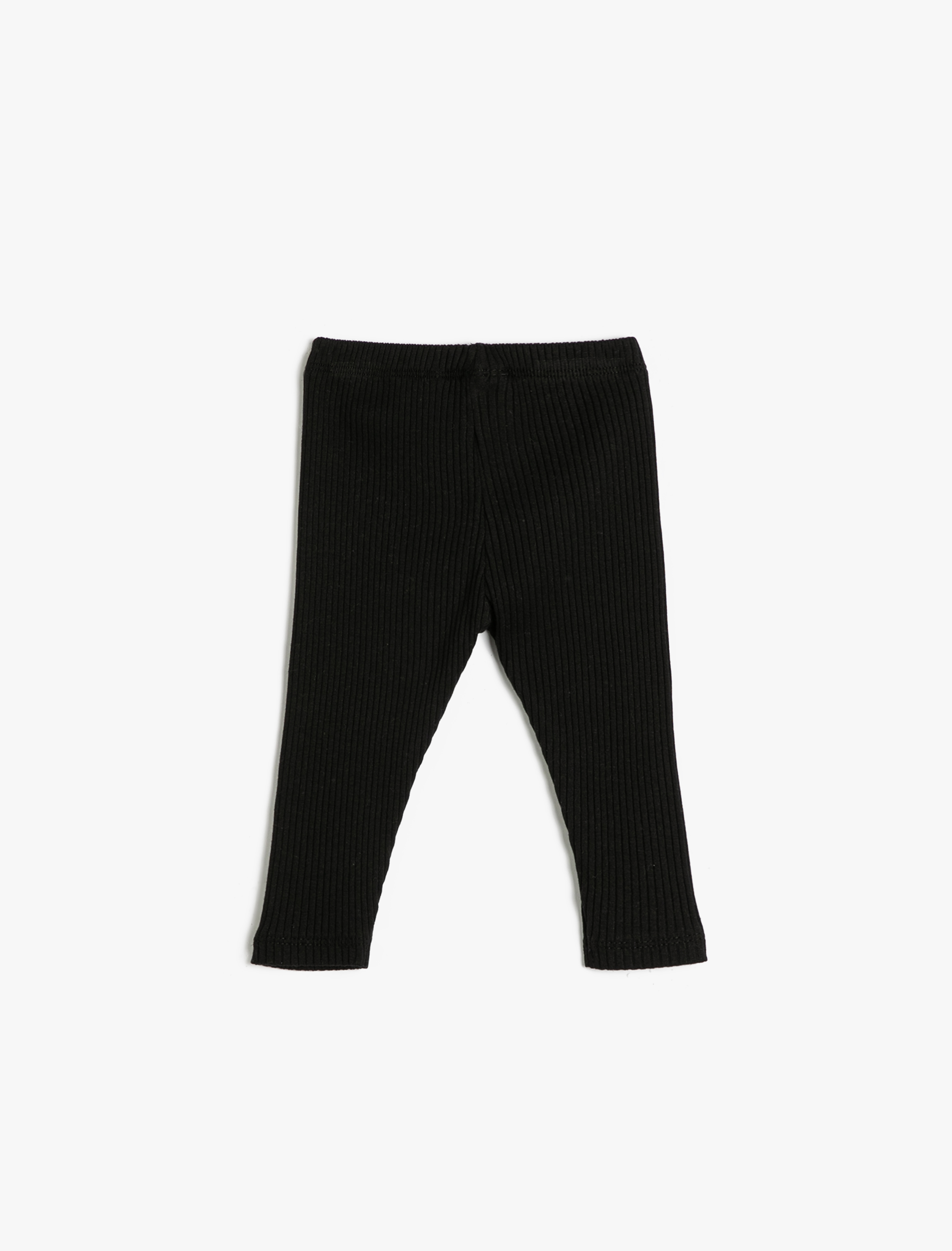  Kız Bebek Basic Tayt Fitilli Beli Lastikli Pamuklu