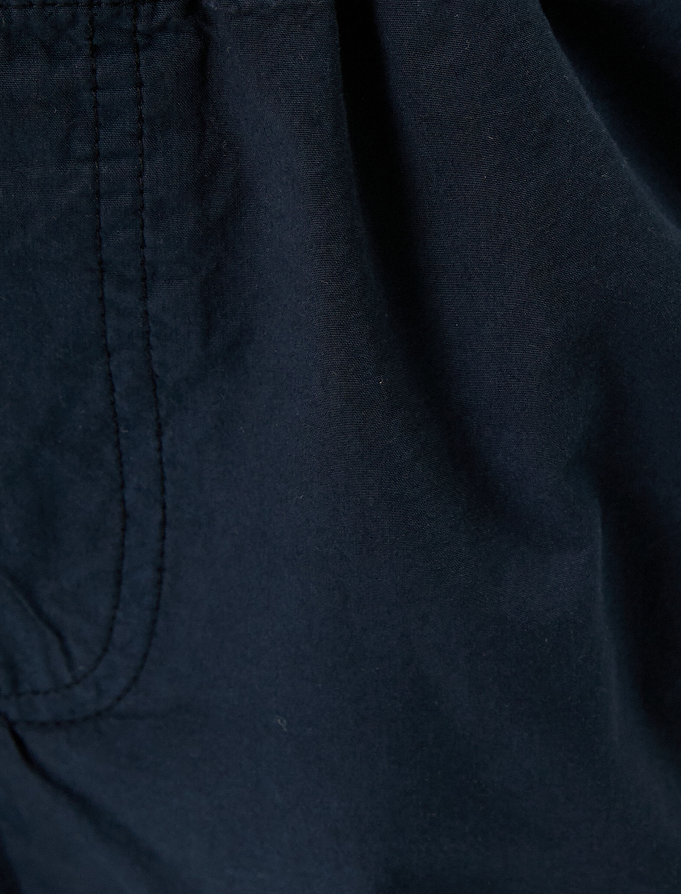   Oversize Paraşüt Pantolon Kat Detaylı Cepli Pamuklu