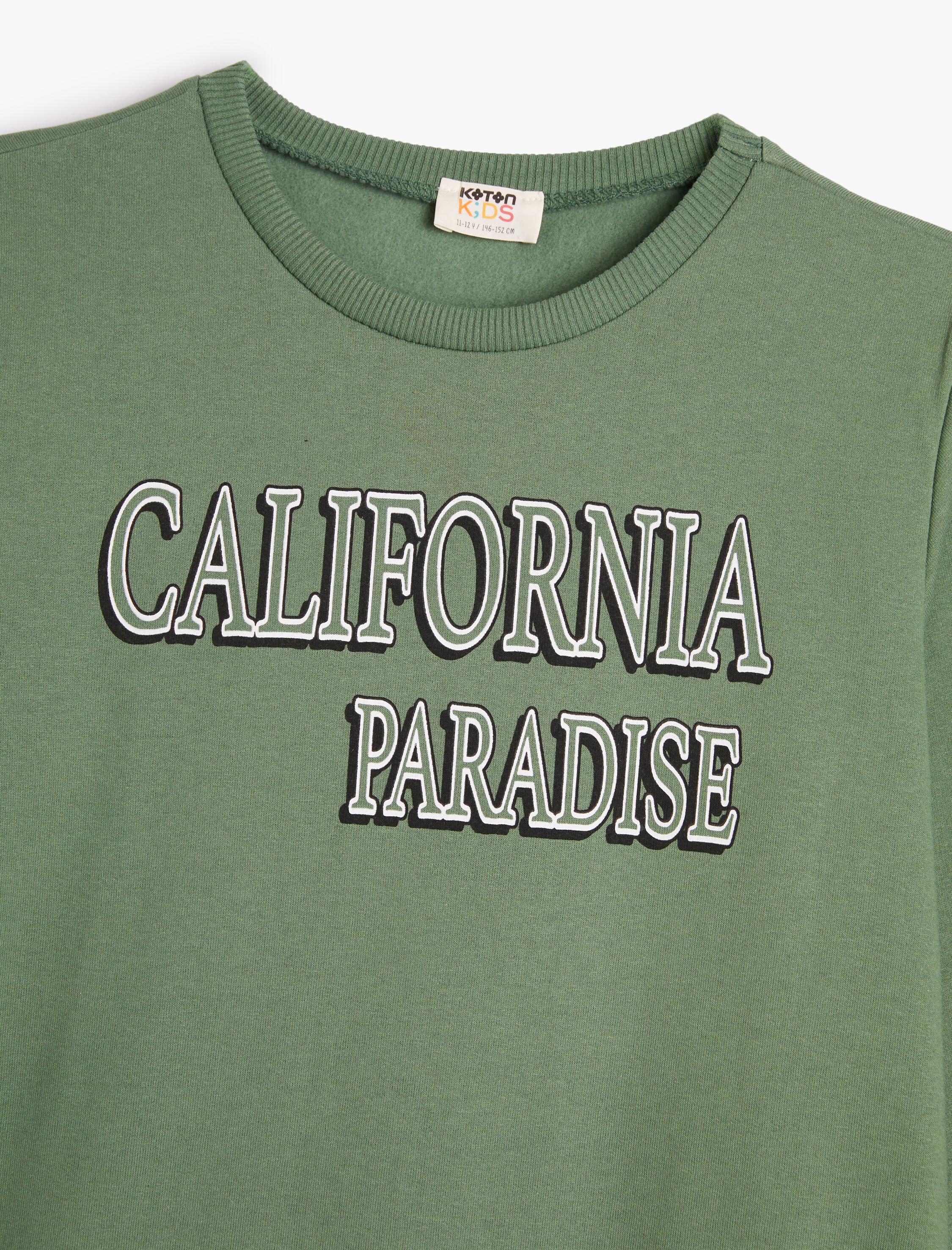  Erkek Çocuk Sweatshirt Uzun Kollu Bisiklet Yaka Şehir Baskılı Şardonlu