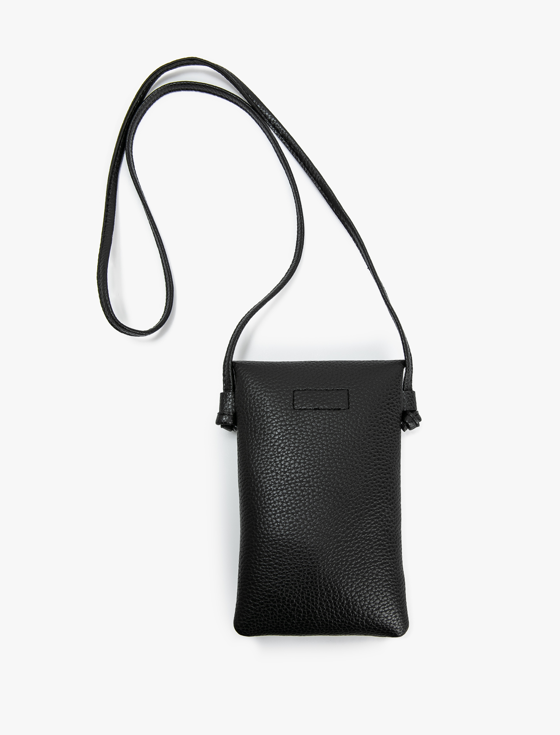  Kadın Telefon Çantası Suni Deri Görünümlü Askılı Püskül Detaylı