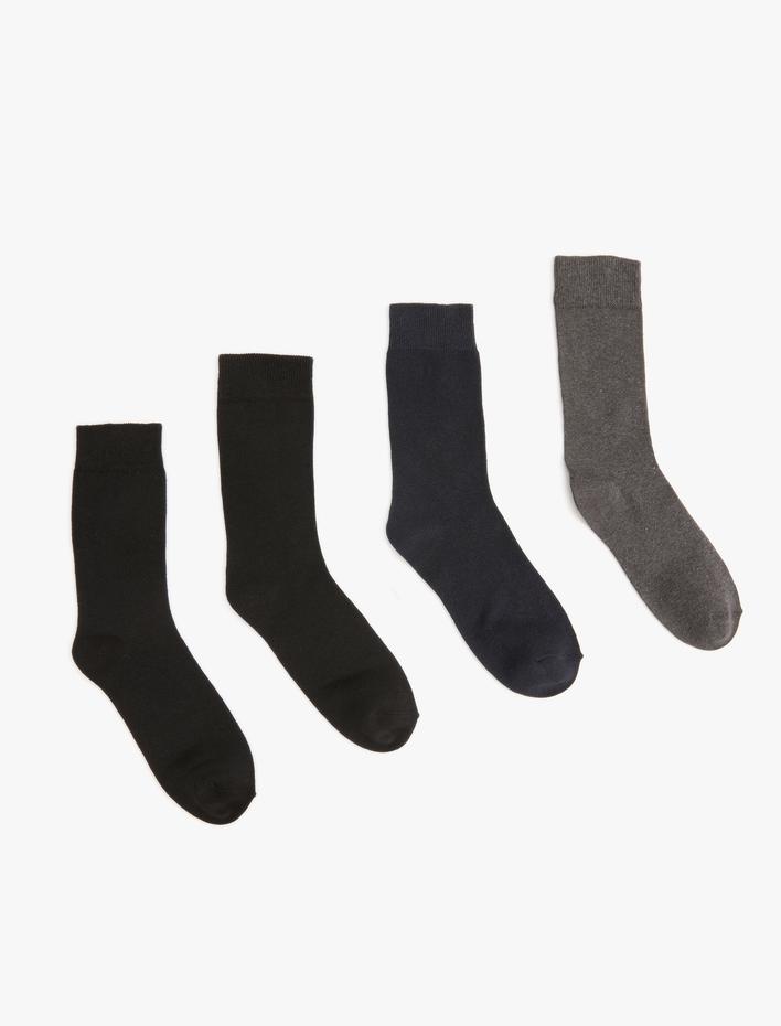 Siyah çorap Erkek Ve Siyah Spor çorap Modelleri Koton