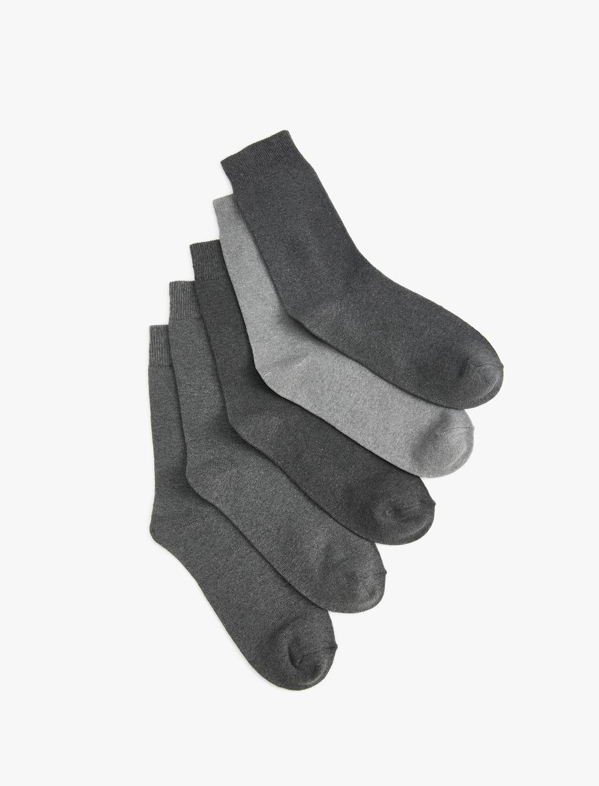  Erkek Basic 5'li Soket Çorap Seti