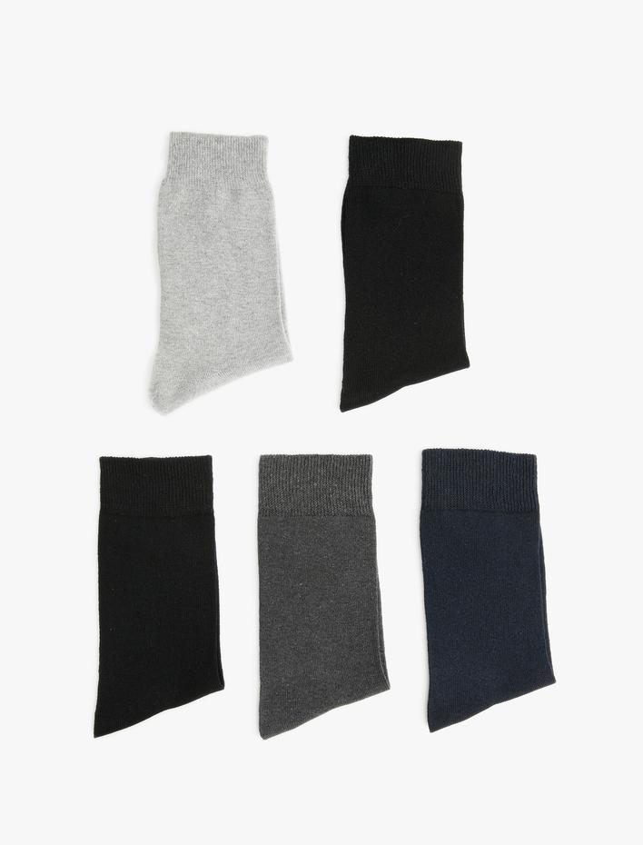 Erkek Basic 5'li Soket Çorap Seti