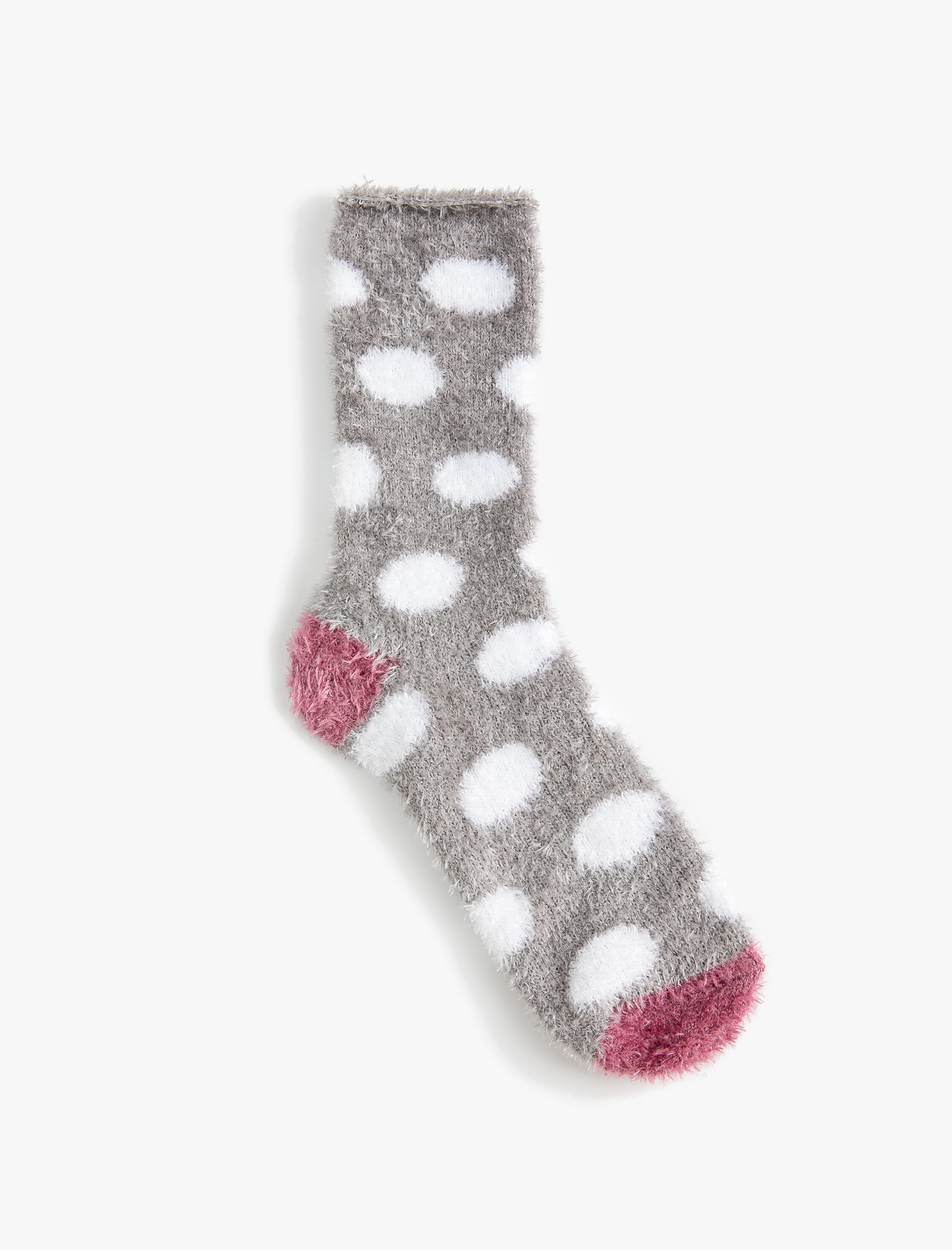  Kadın Havlu Çorap Puantiyeli Yumuşak Dokulu