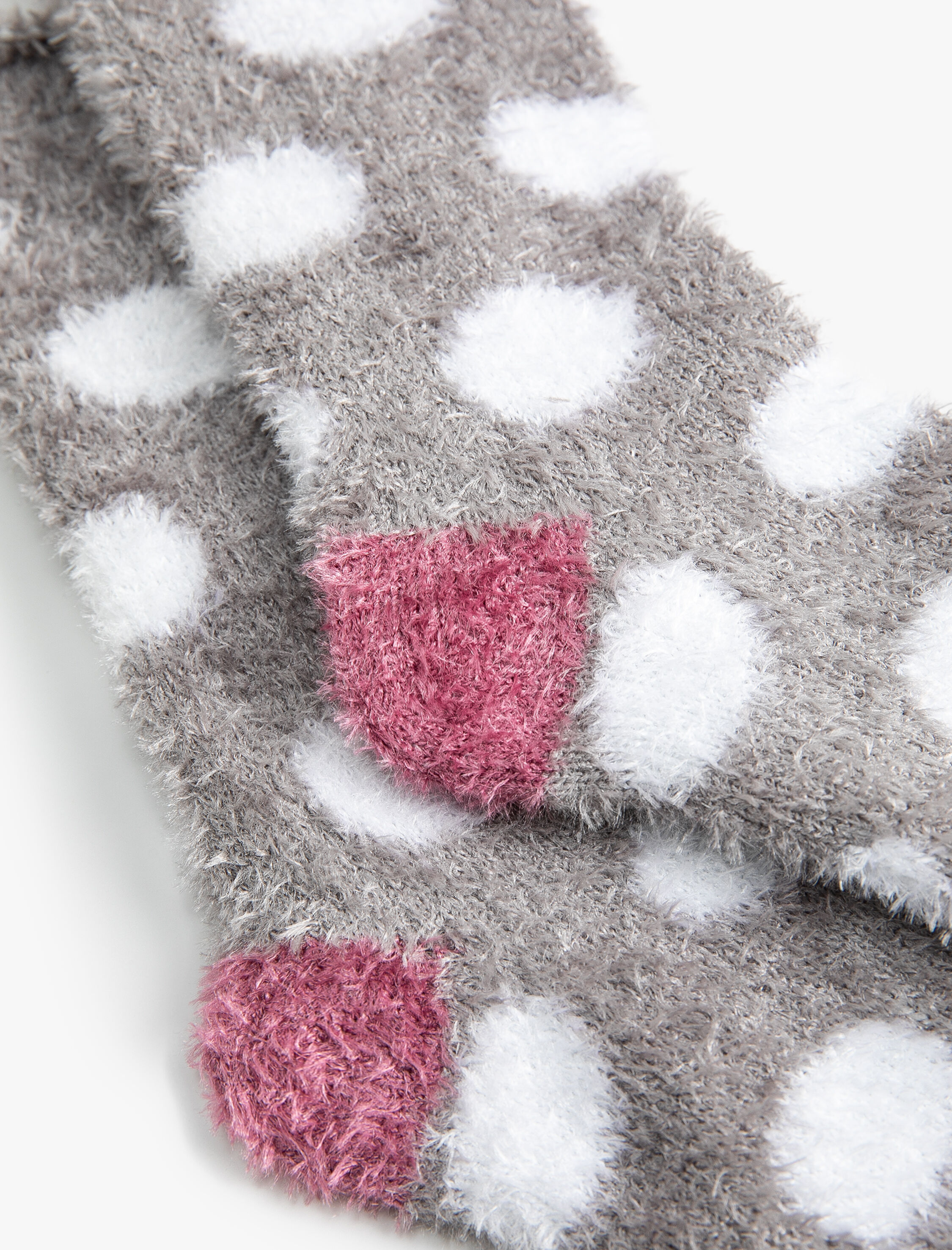  Kadın Havlu Çorap Puantiyeli Yumuşak Dokulu