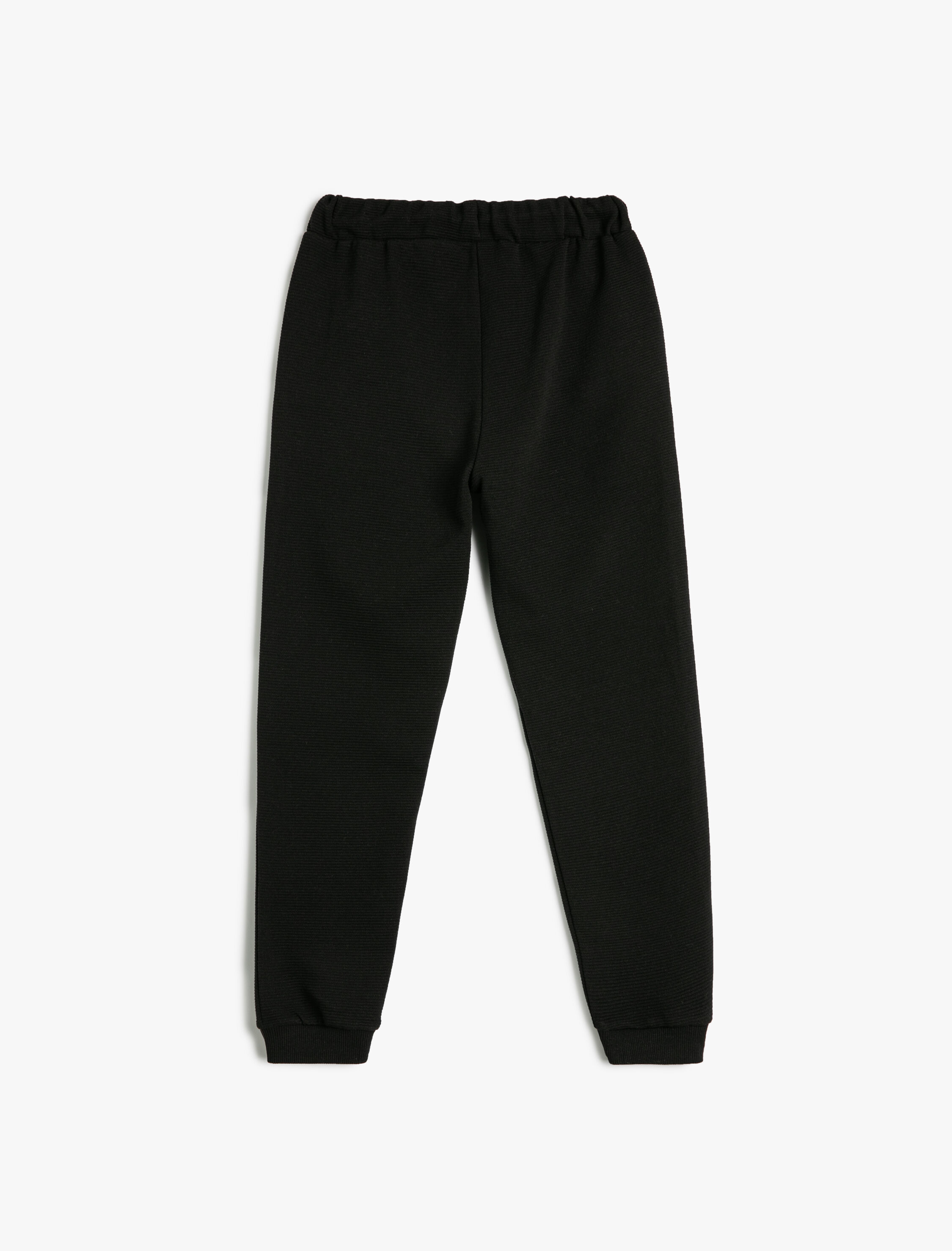  Erkek Çocuk Basic Jogger Eşofman Altı Beli Bağlamalı Cepli