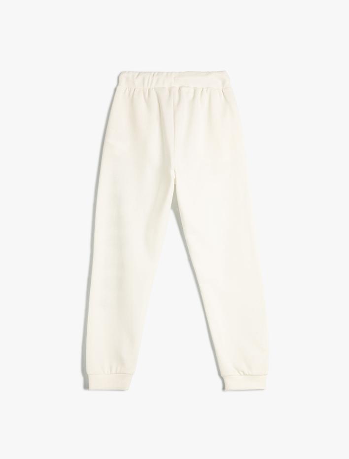 Erkek Çocuk Jogger Eşofman Altı Cepli Beli Bağlamalı Şardonlu