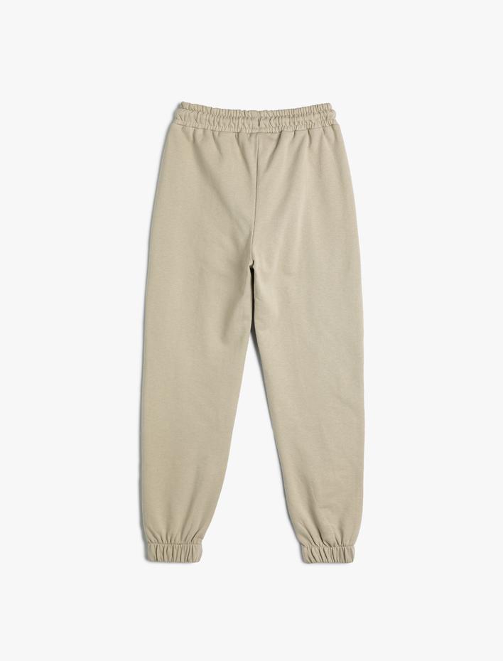Erkek Çocuk Basic Jogger Eşofman Altı Cepli Beli Bağlamalı Pamuklu