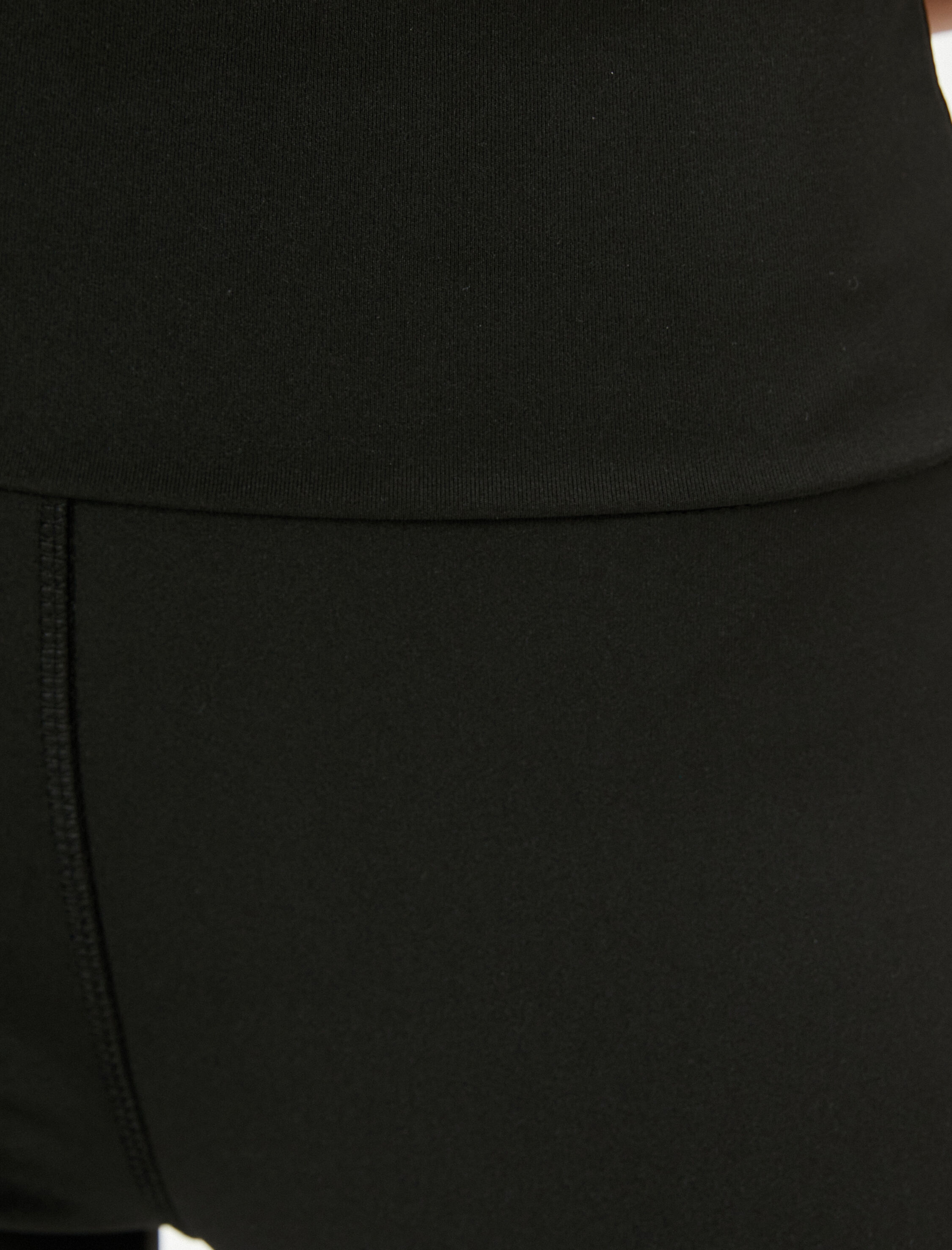   Yüksek Bel İspanyol Paça Spor Tayt