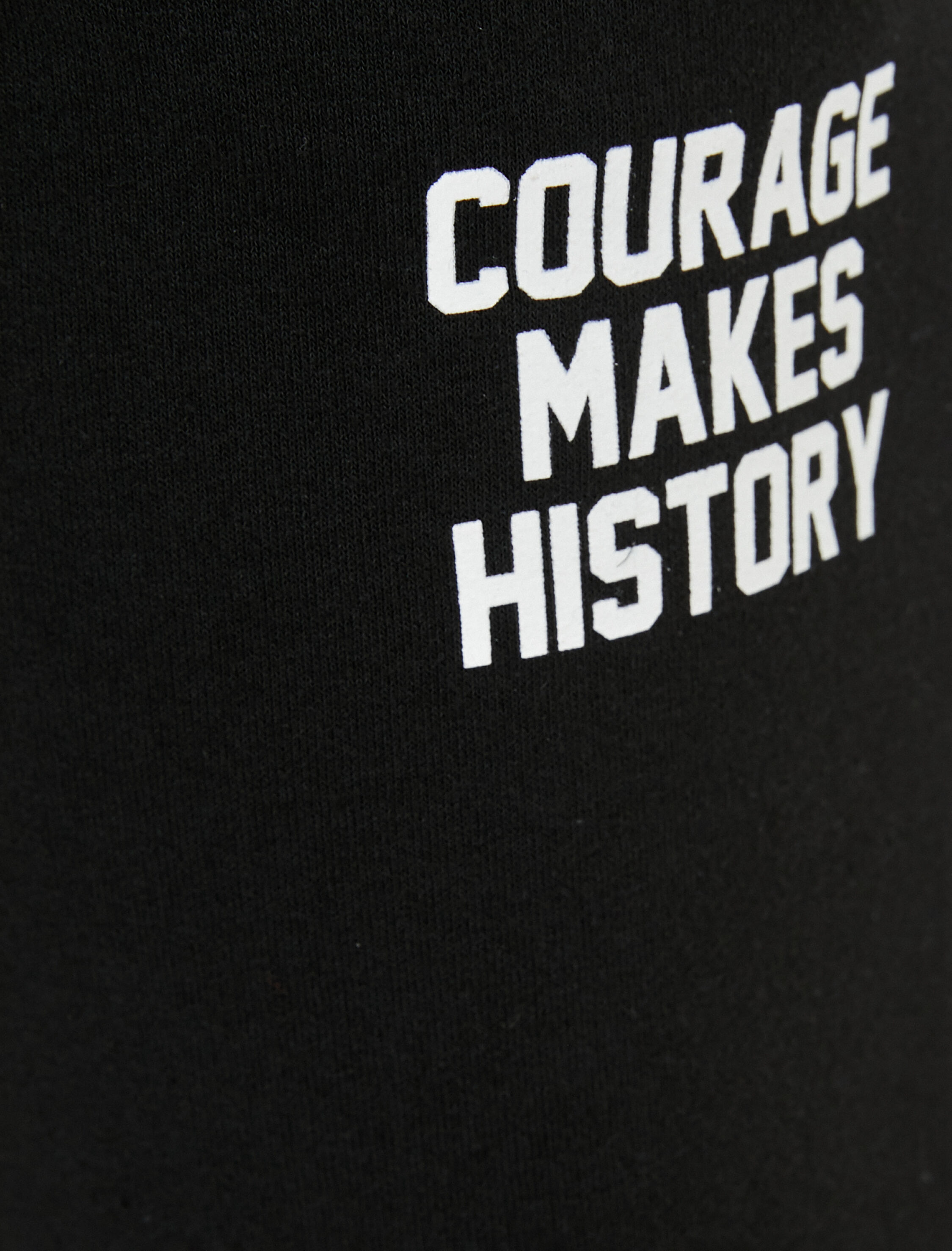   Şardonlu Jogger Eşofman Altı Baskı Detaylı Yüksek Bel Bağlamalı Cepli Rahat Kalıp