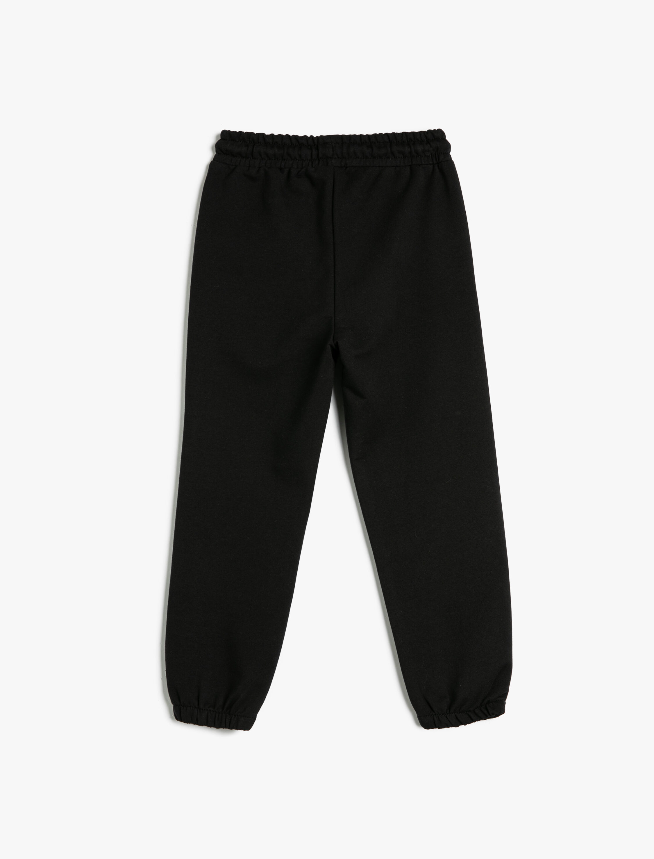  Kız Çocuk Basic Jogger Eşofman Altı Beli Bağlamalı