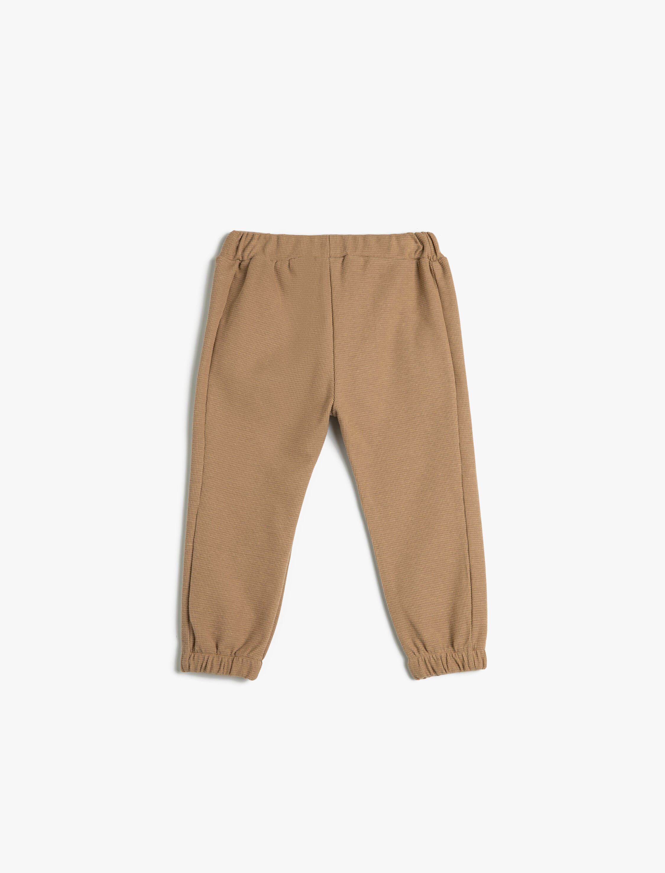  Erkek Bebek Basic Jogger Eşofman Altı Cepli Beli Bağlamalı Pamuklu