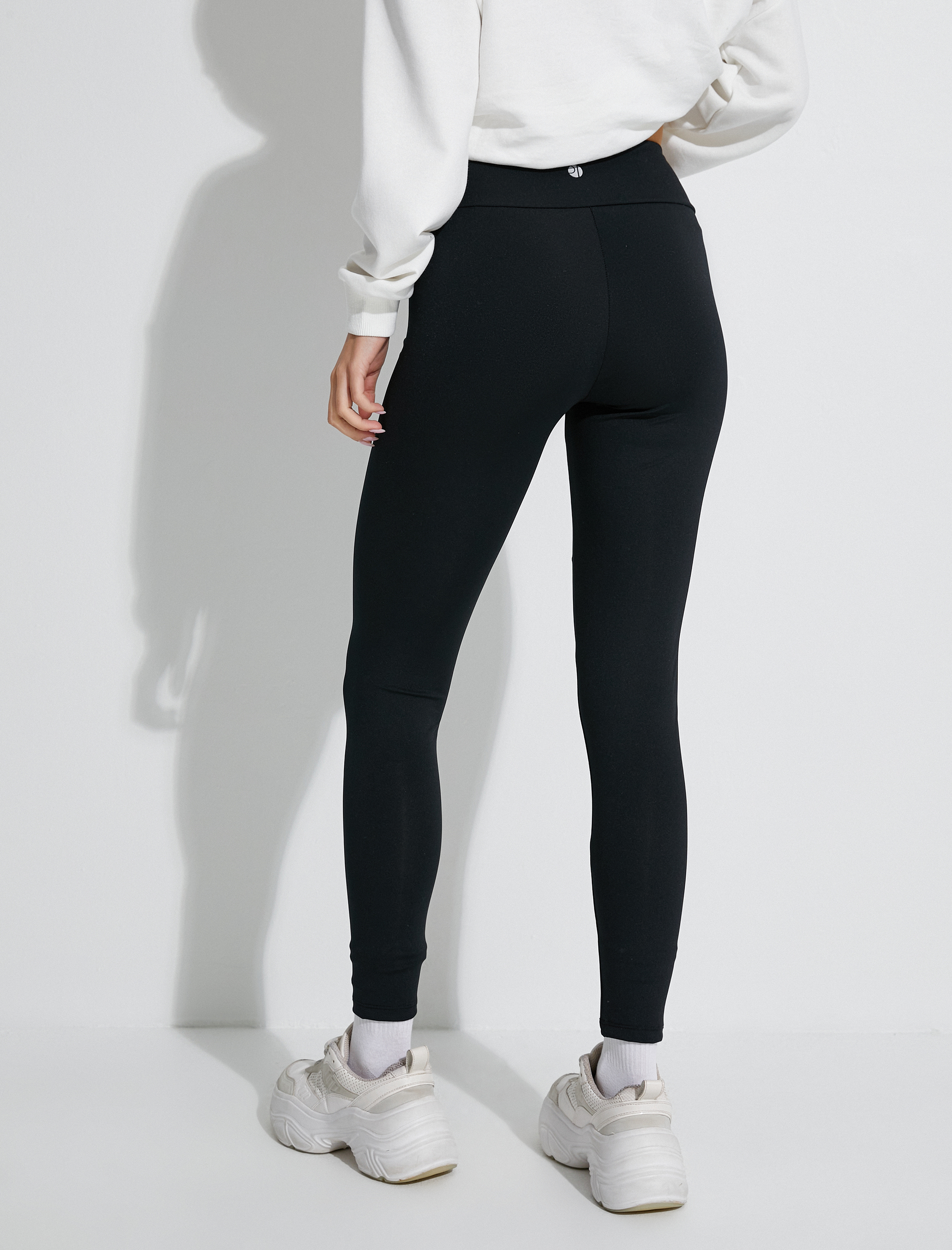   Toparlayıcı Tayt Yüksek Bel Yıldız Baskı Detaylı