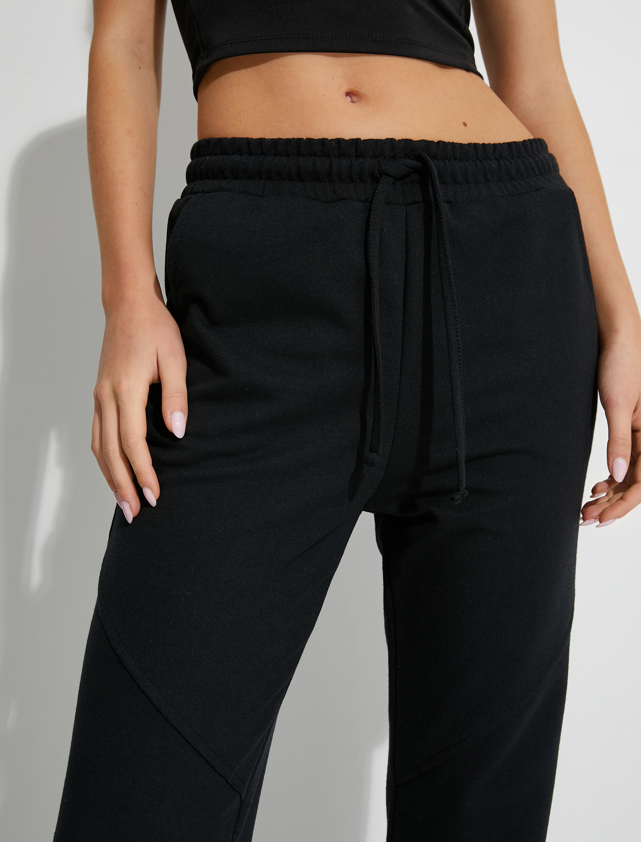   Basic Jogger Eşofman Altı  Beli Bağlamalı Cepli