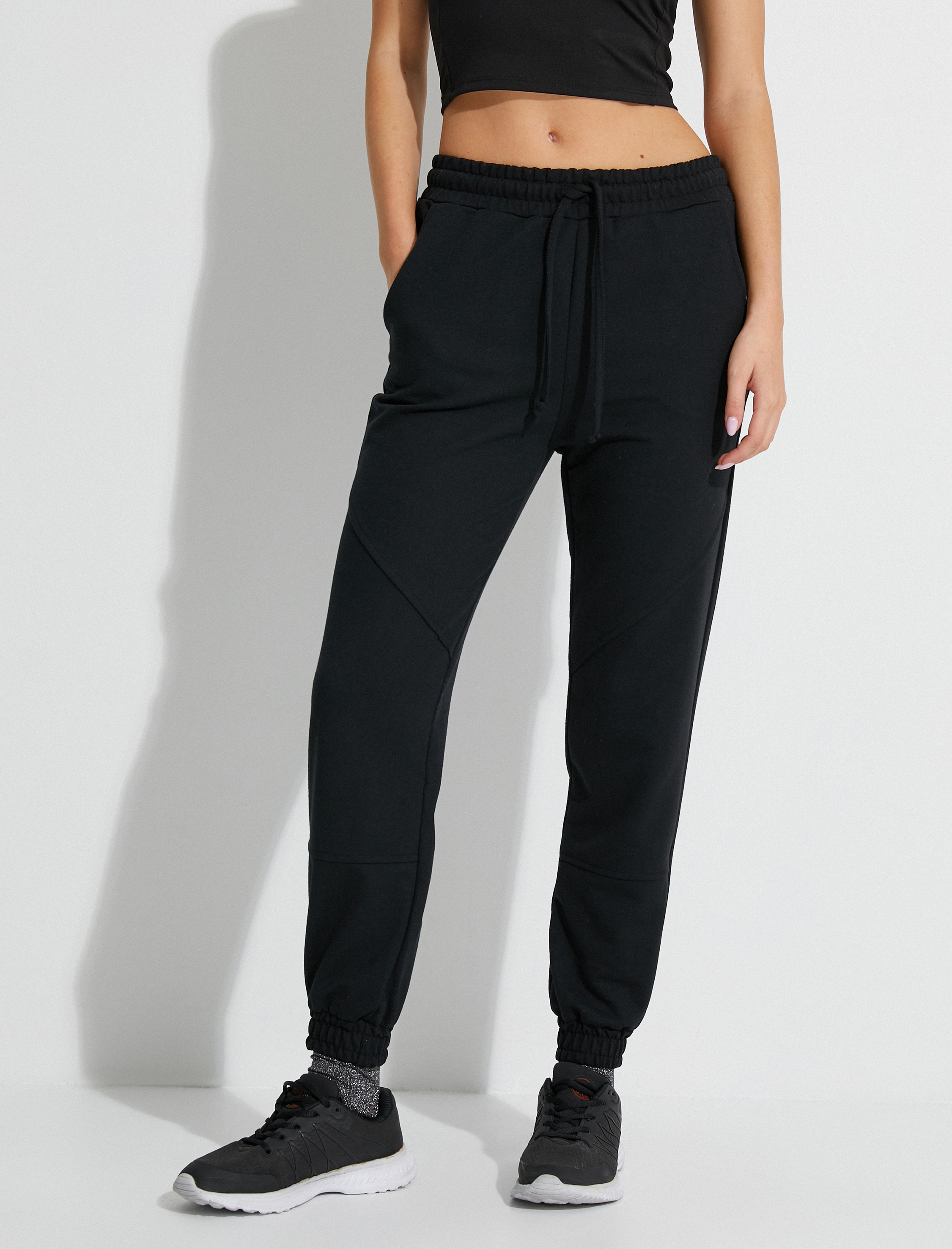   Basic Jogger Eşofman Altı  Beli Bağlamalı Cepli