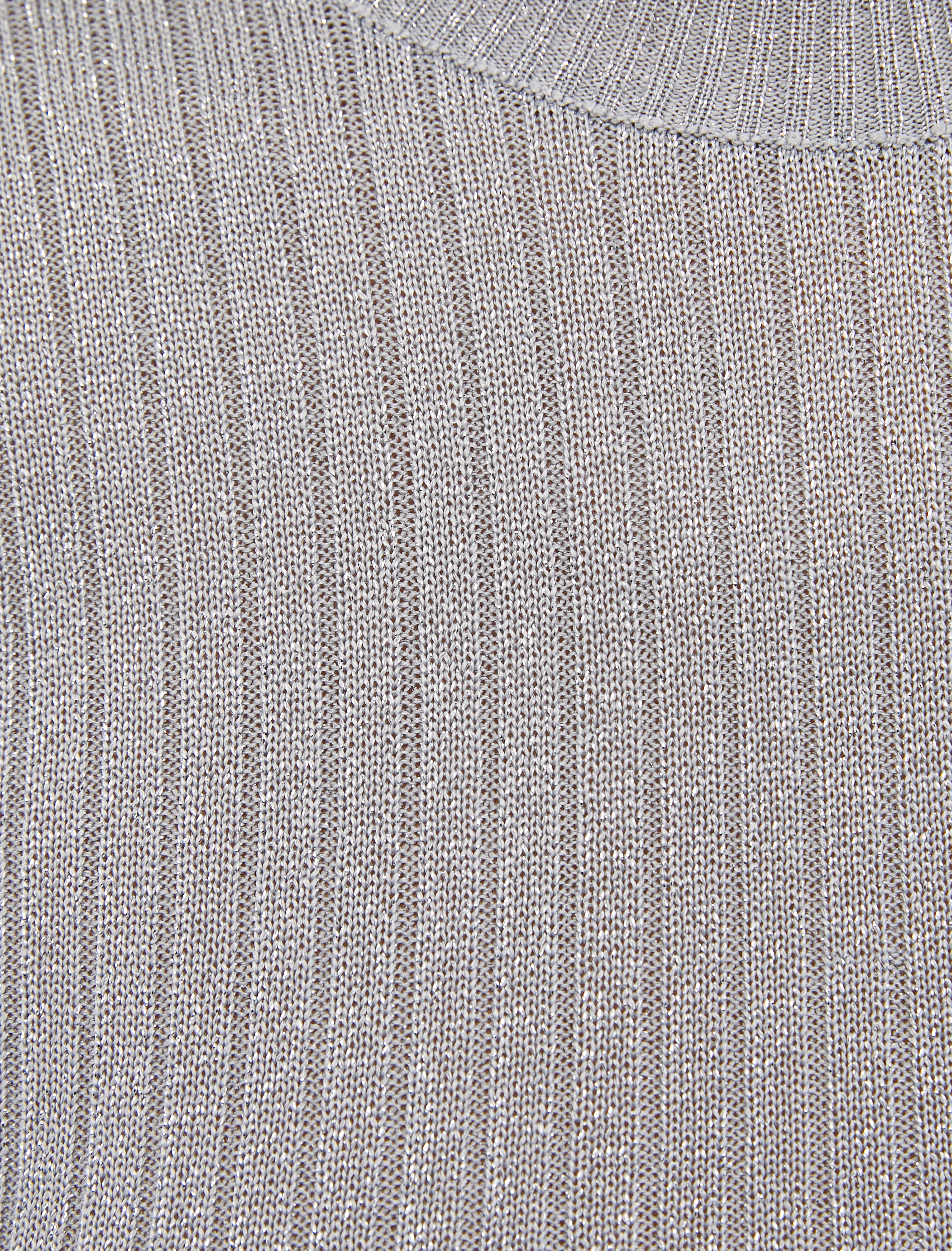   Melis Ağazat X Koton - Simli Yarım Balıkçı Yaka Triko Kazak