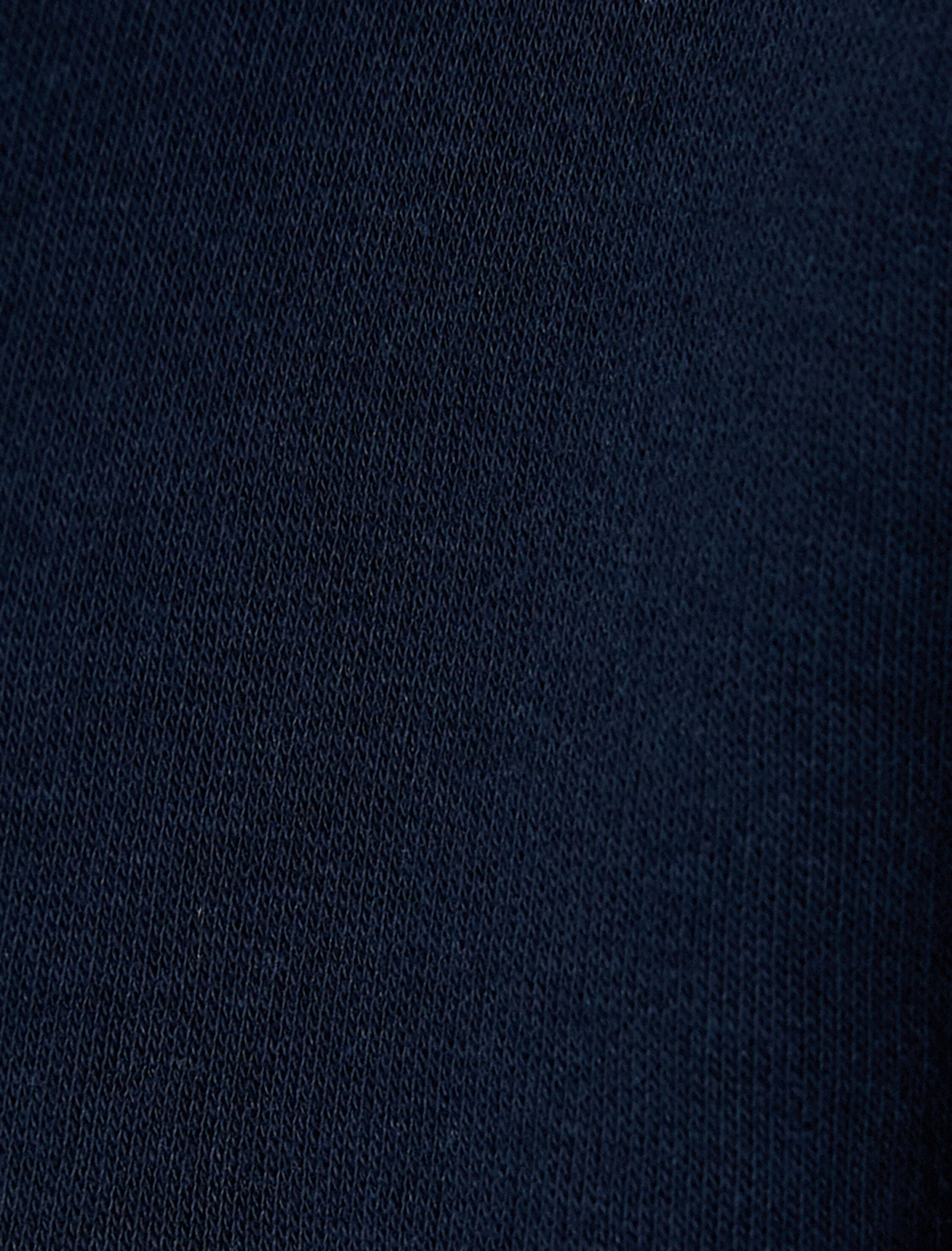   Şardonlu Brasil Sweatshirt Uzun Kollu Bisiklet Yaka Aplike Detaylı Pamuklu